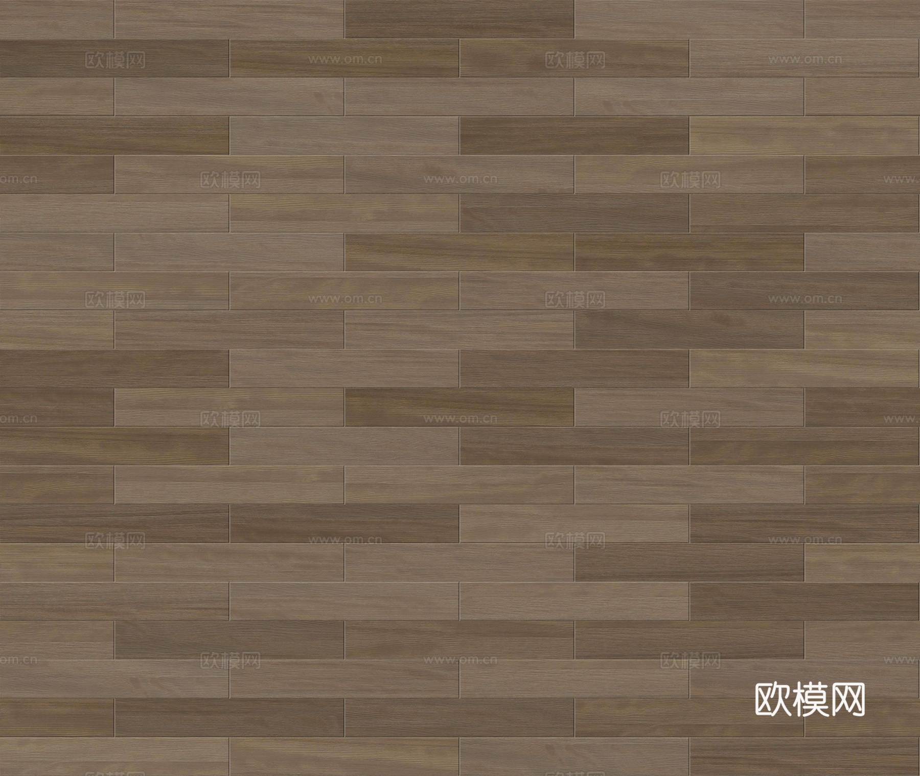 矩形错缝原木色实木地板59