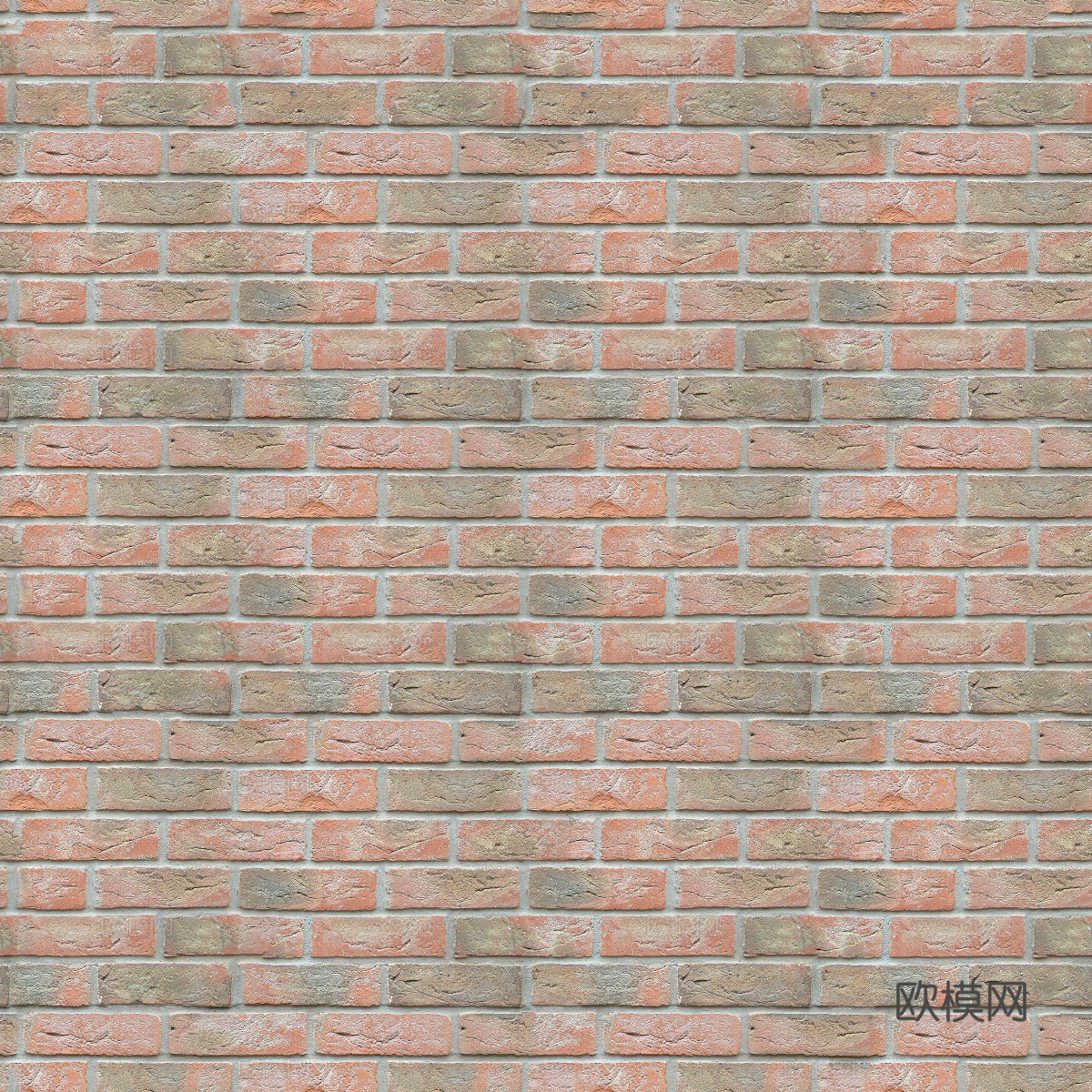 红砖墙面-红砖错缝墙面1913