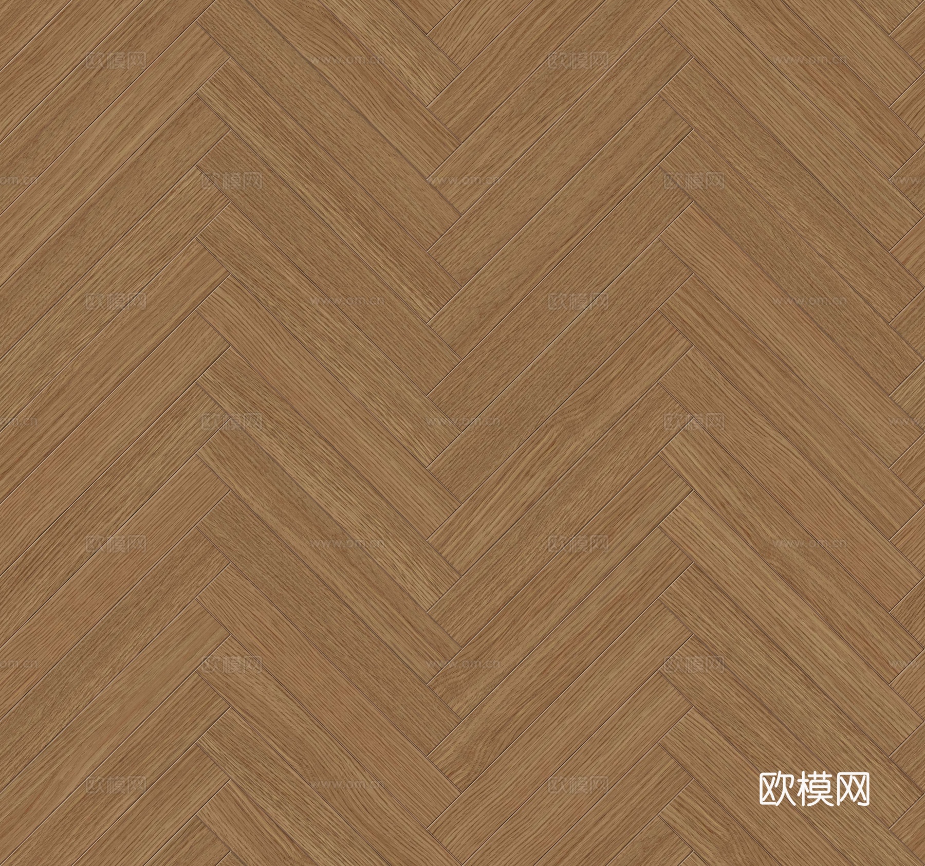 鱼骨纹错缝原木色实木地板118