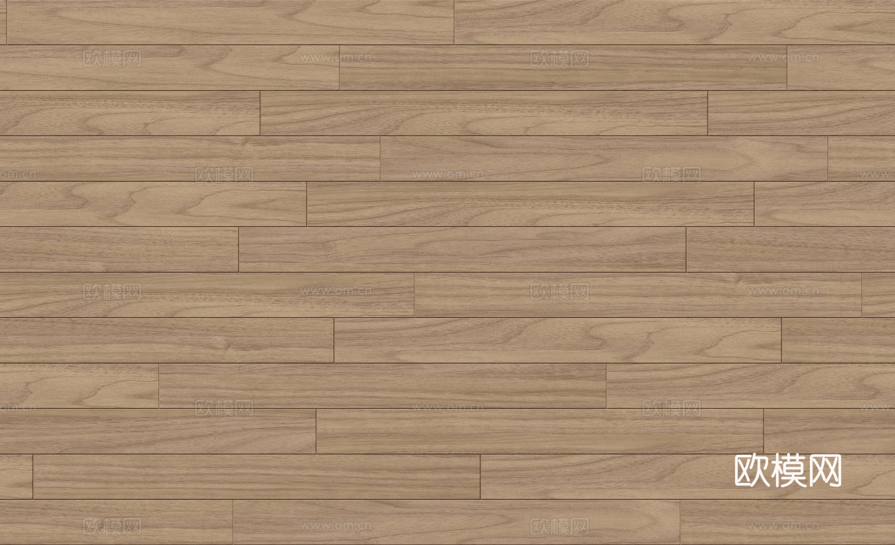 矩形错缝原木色实木地板93