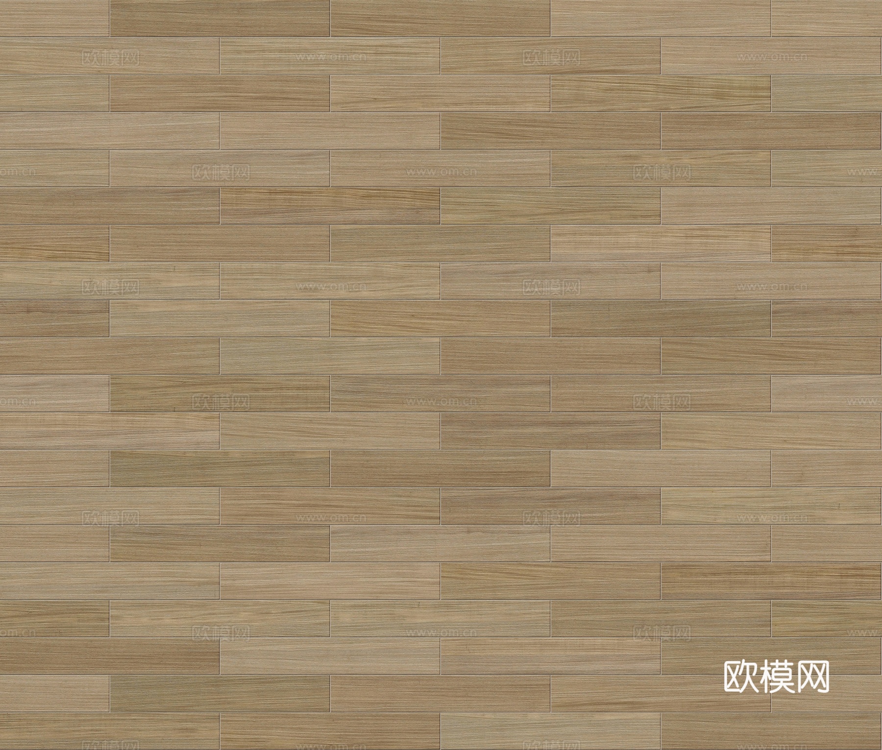 矩形错缝原木色实木地板31