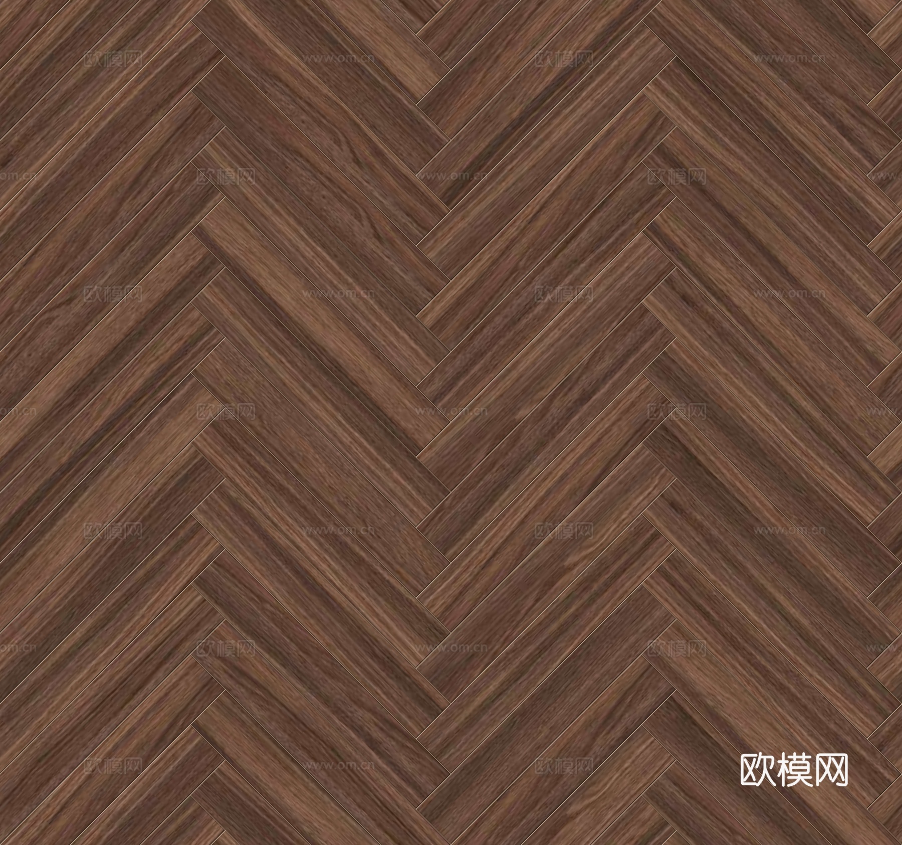 鱼骨纹错缝原木色实木地板104