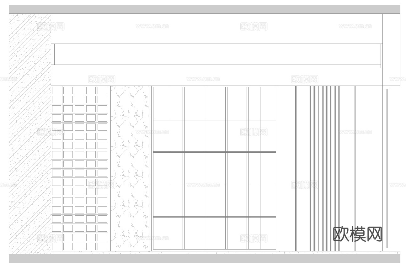 公司办公室 最新全套施工图合集cad施工图