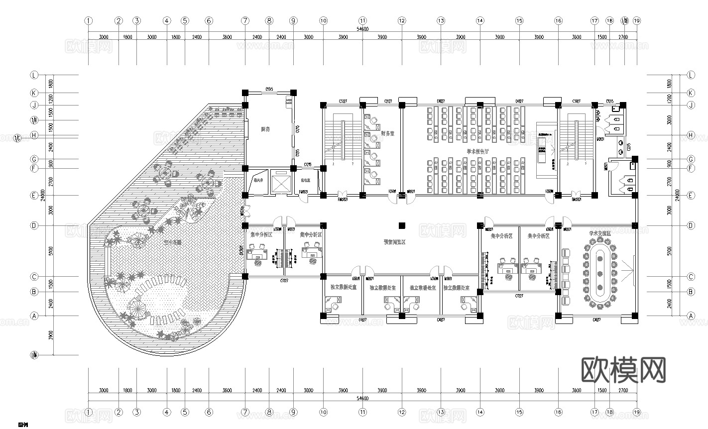 实验室 最新平面施工图合集cad施工图