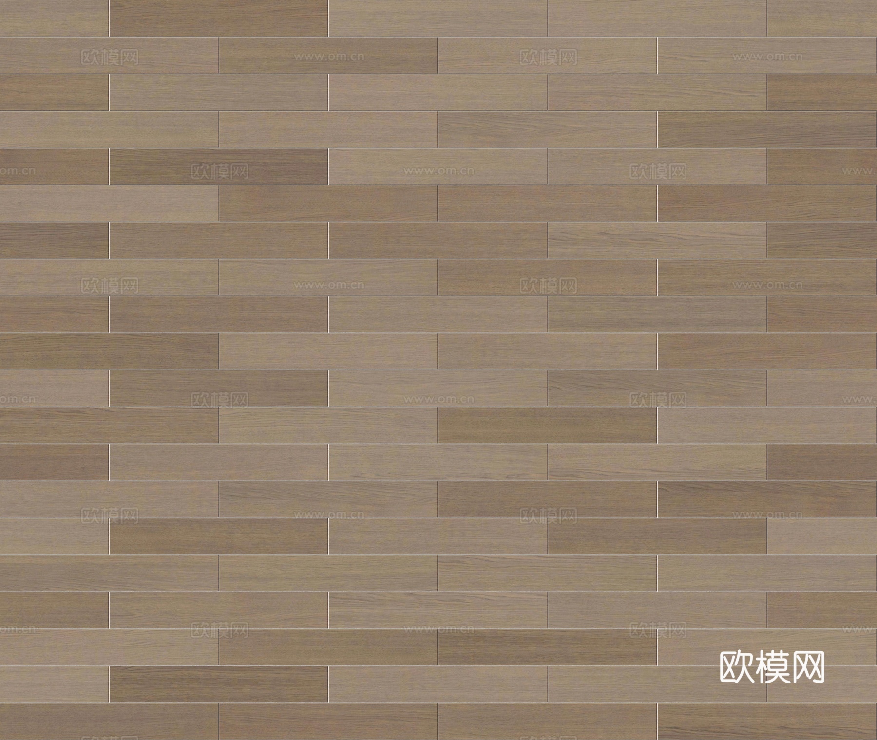 矩形错缝原木色实木地板72