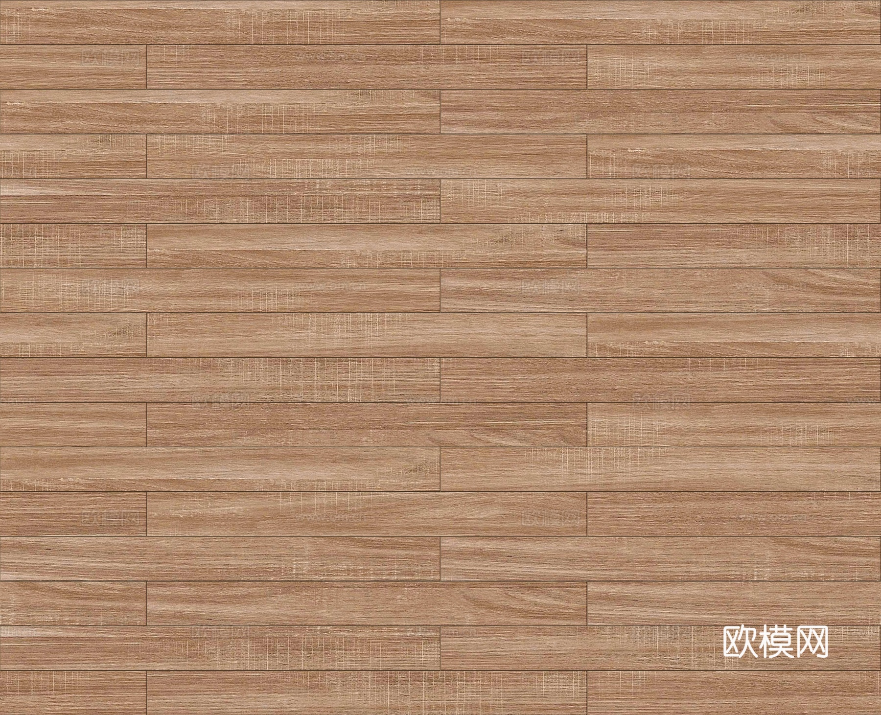 矩形错缝原木色实木地板35