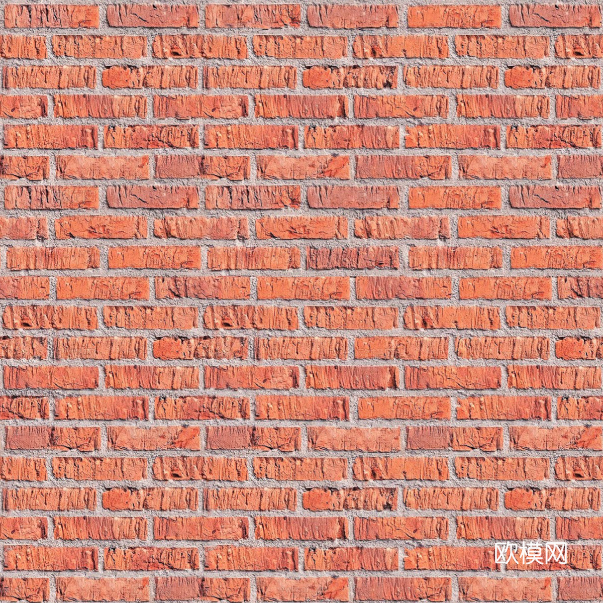 红砖墙面-红砖错缝墙面2057下载