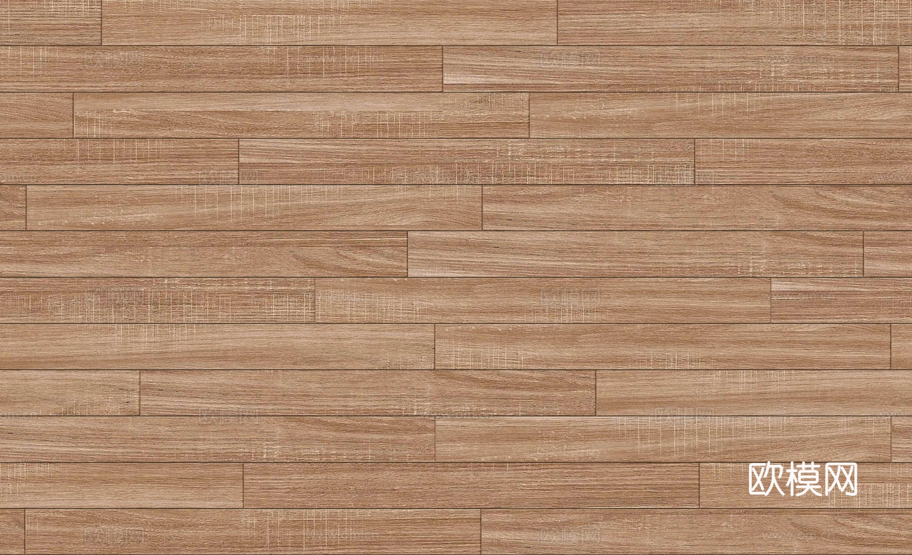 矩形错缝原木色实木地板38