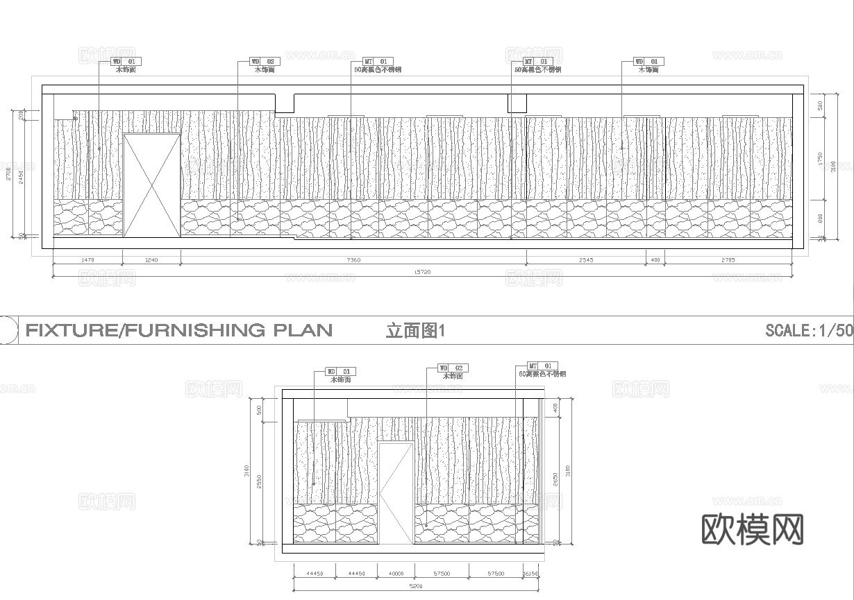 烧烤店 最新全套施工图合集cad施工图