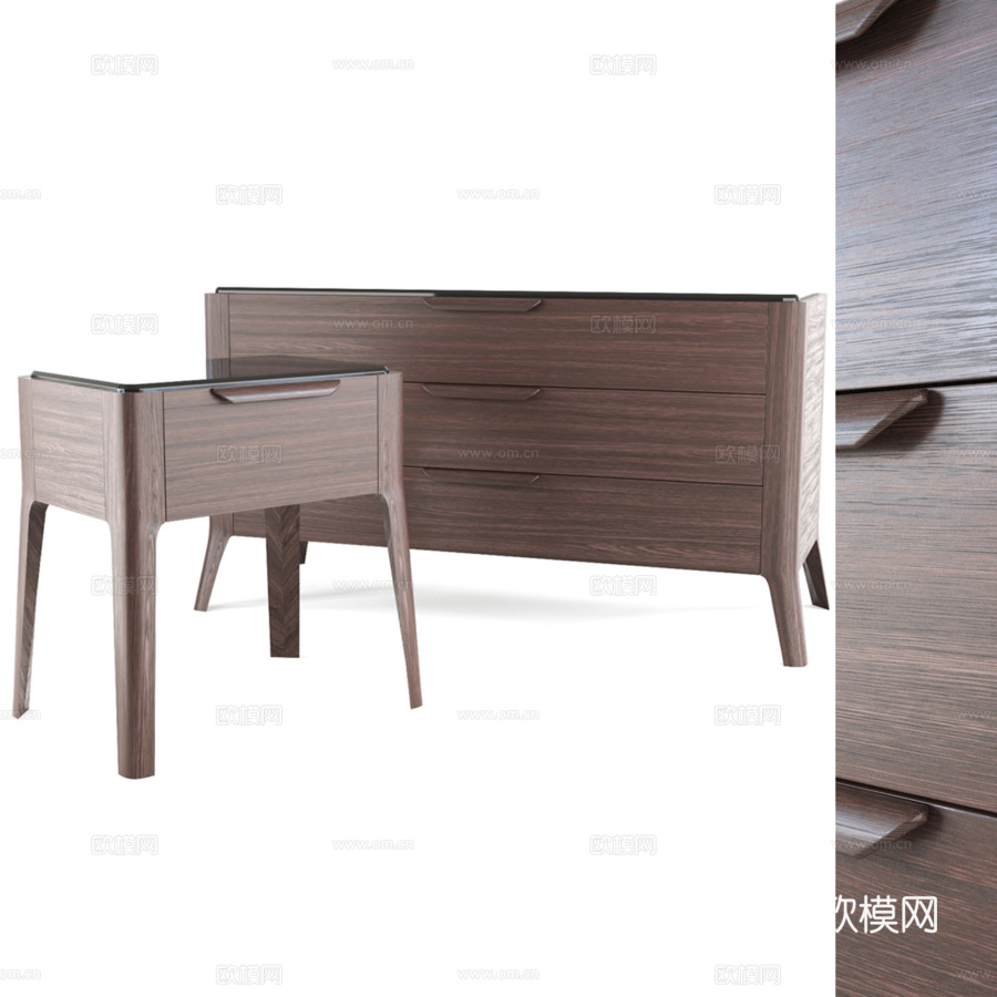 Chest and drawer Porada ziggy3d模型下载