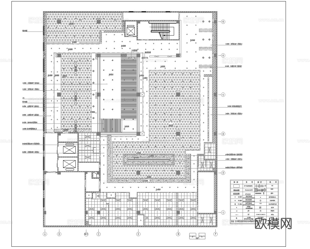 烤肉店 最新全套施工图合集cad施工图