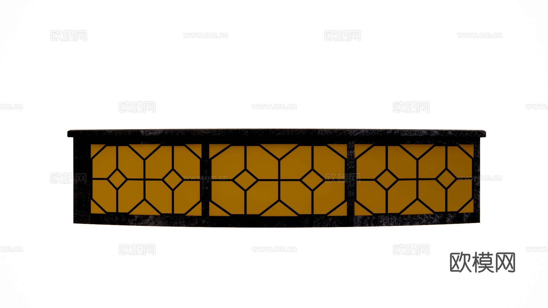 展厅 大厅 前台 电脑 酒店前台 办公su模型