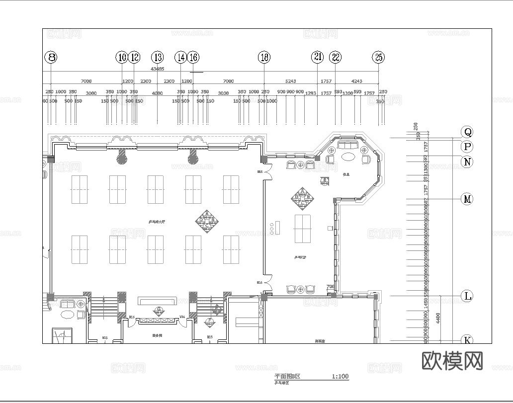 乒乒球馆 最新全套施工图合集cad施工图