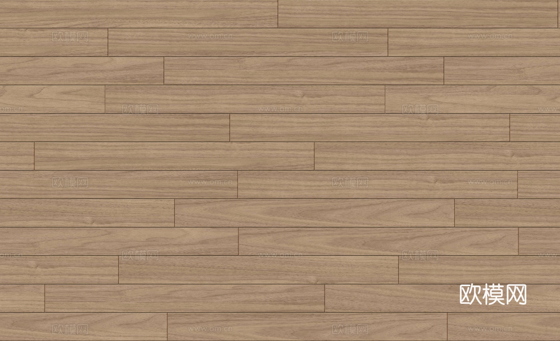 矩形错缝原木色实木地板48