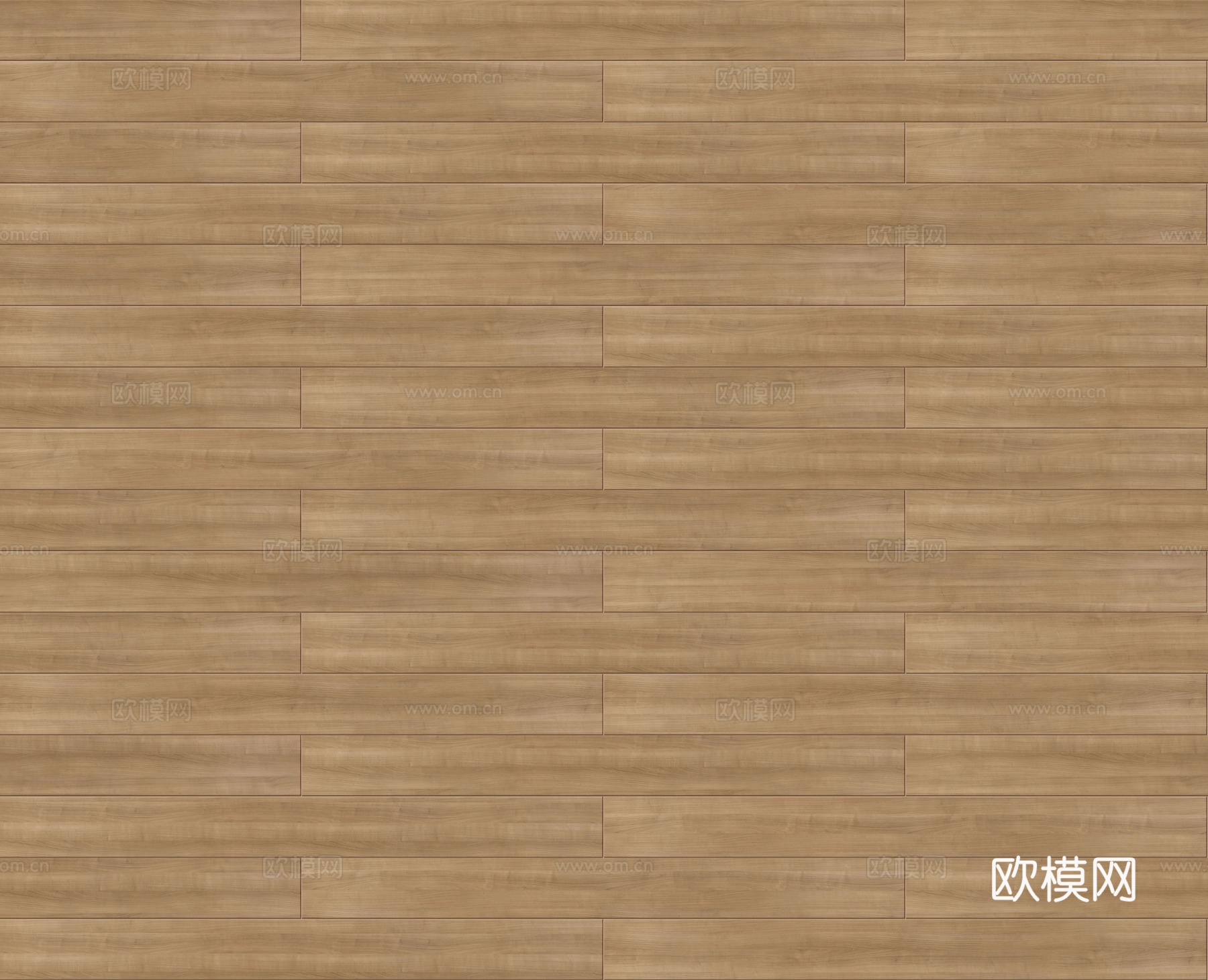 矩形错缝原木色实木地板165