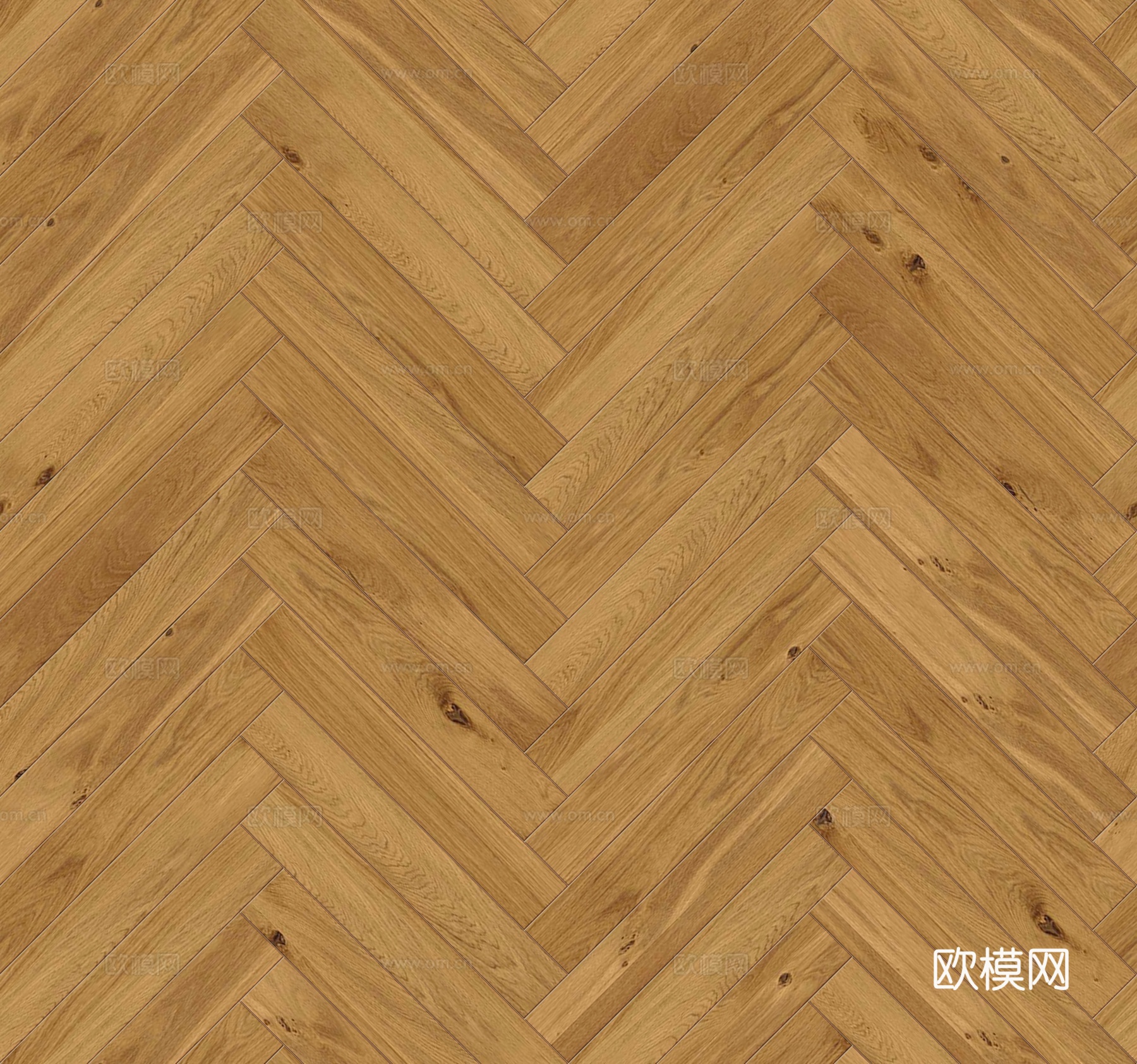 鱼骨纹错缝原木色实木地板103