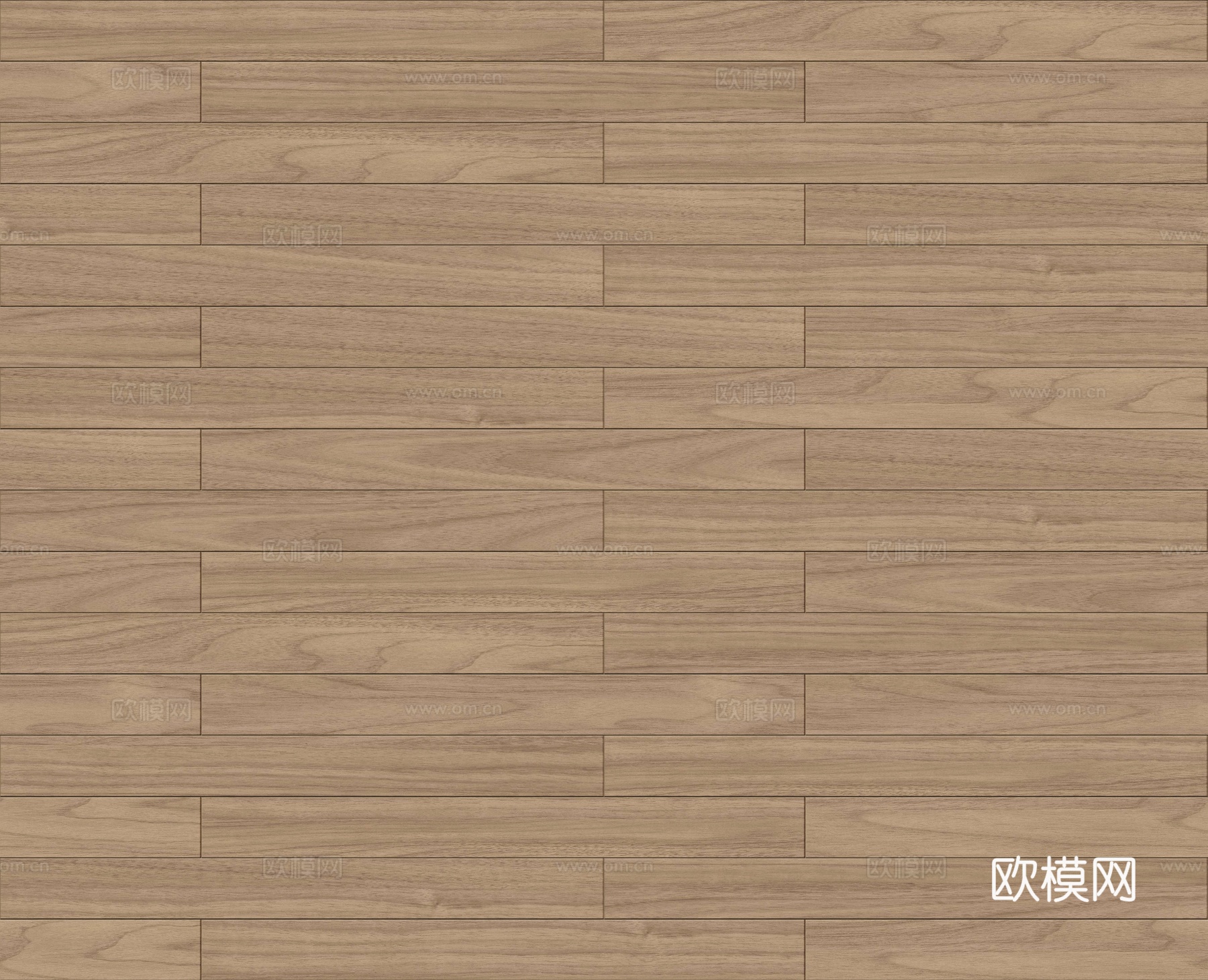 矩形错缝原木色实木地板43