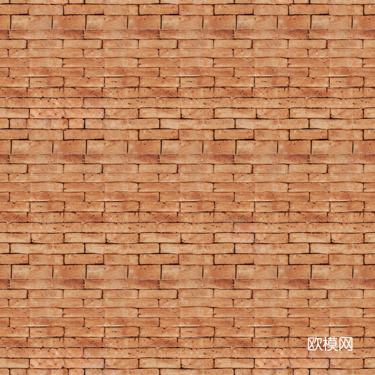 红砖墙面-红砖错缝墙面2054下载