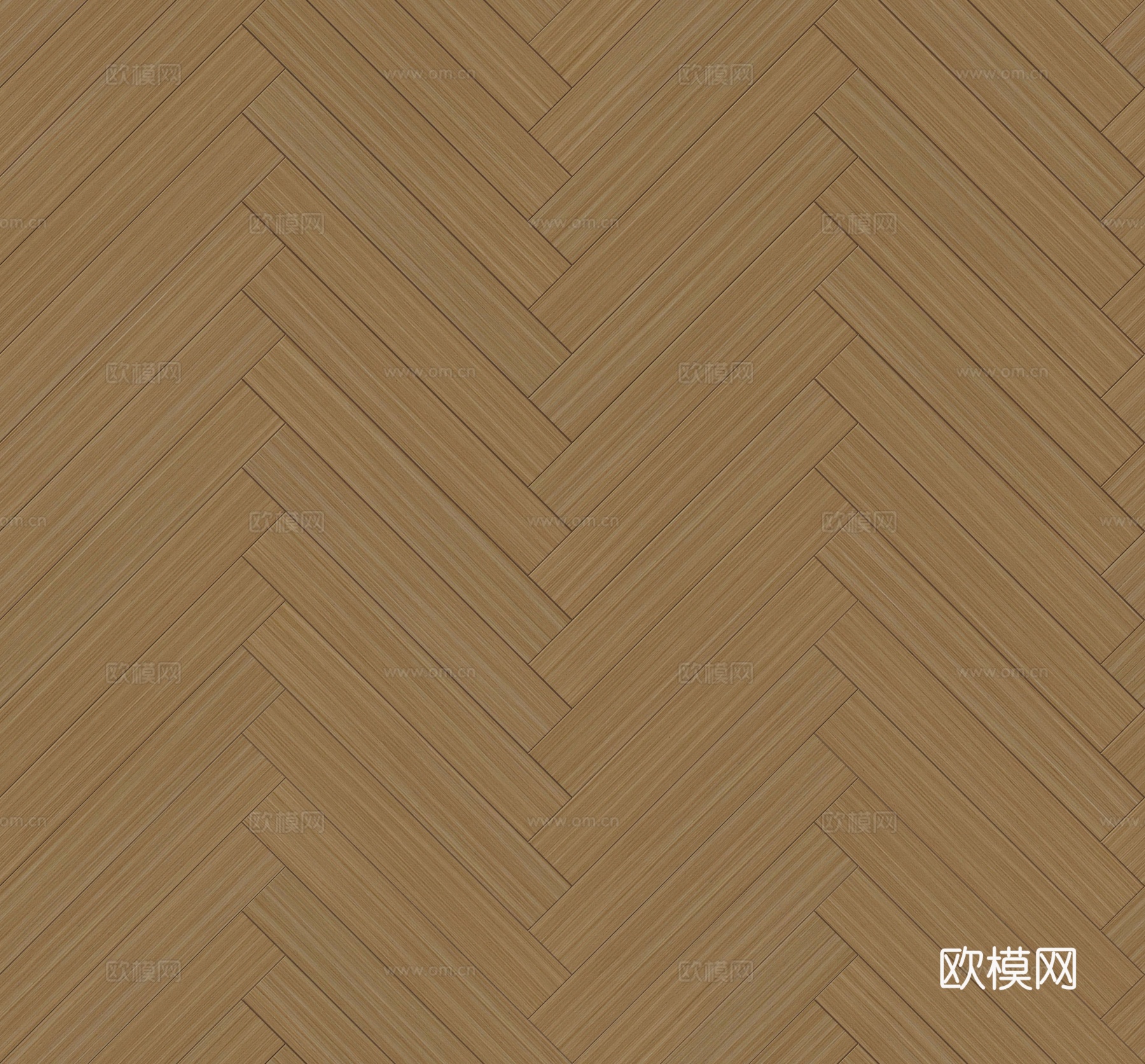 鱼骨纹错缝原木色实木地板54