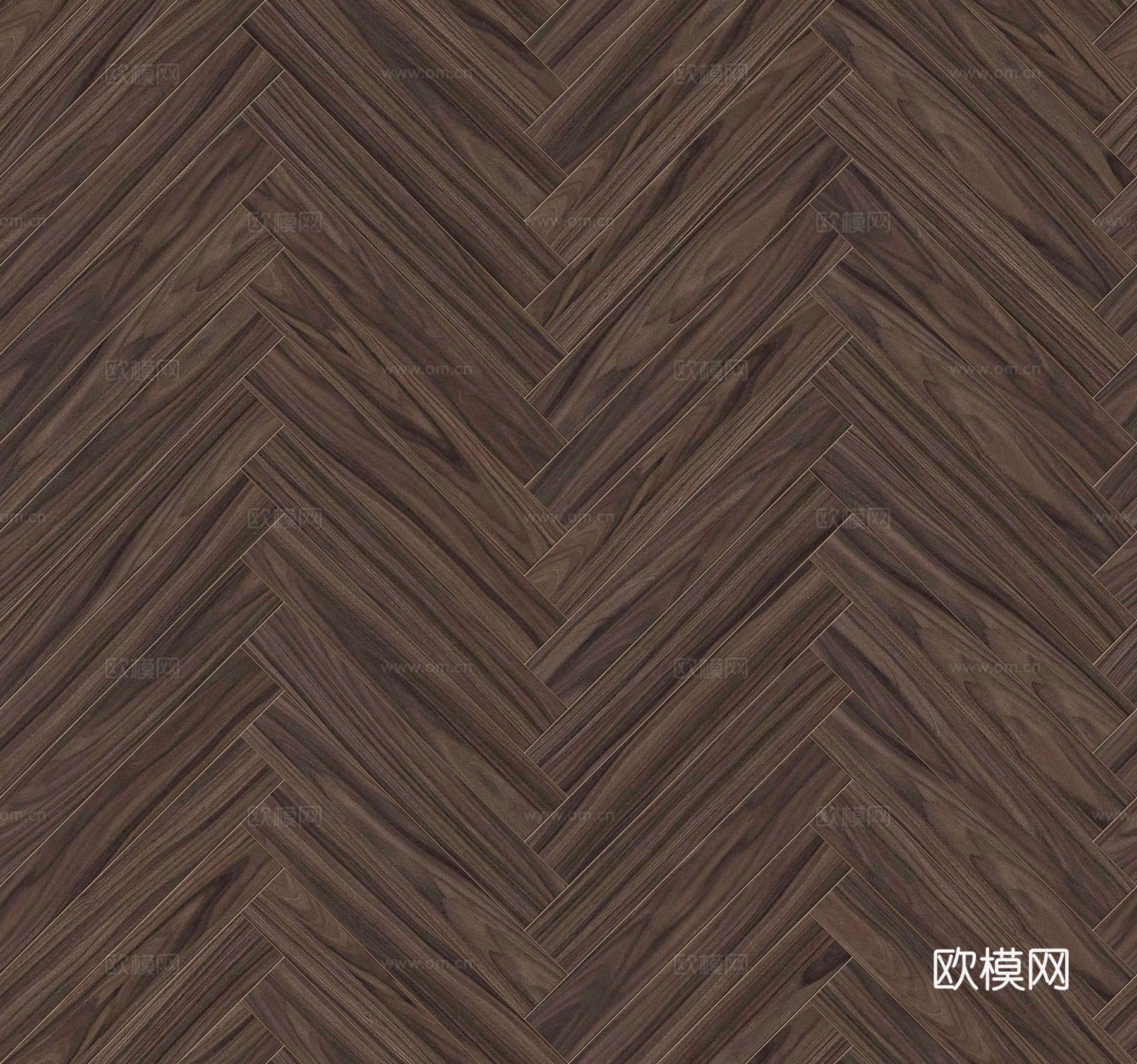 鱼骨纹错缝原木色实木地板115