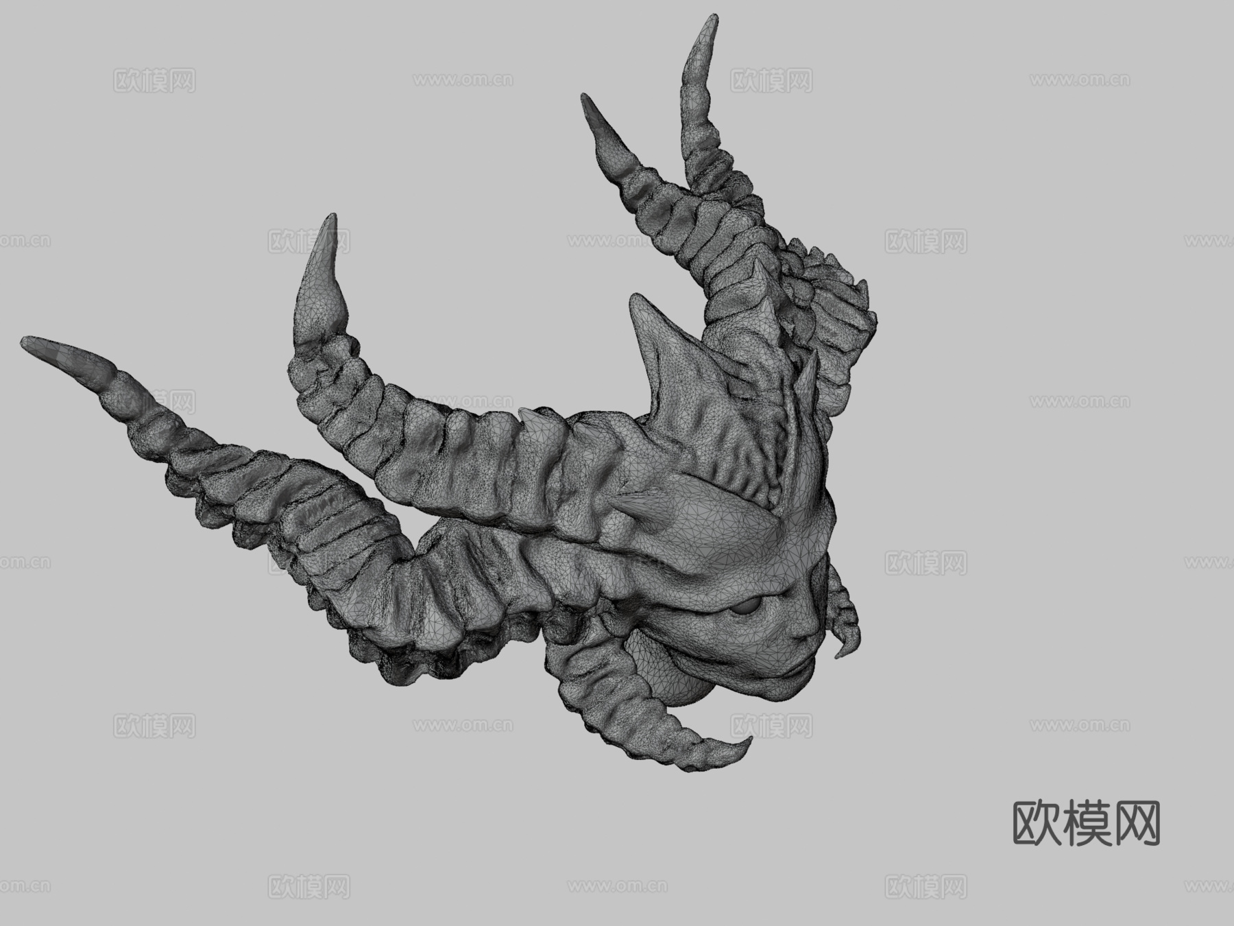 莉莉丝恶魔3d模型下载（渲染图3）