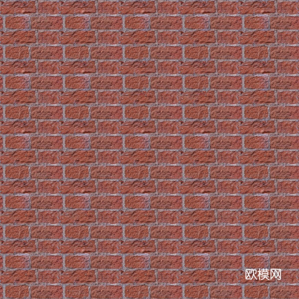 红砖墙面-红砖错缝墙面2097下载