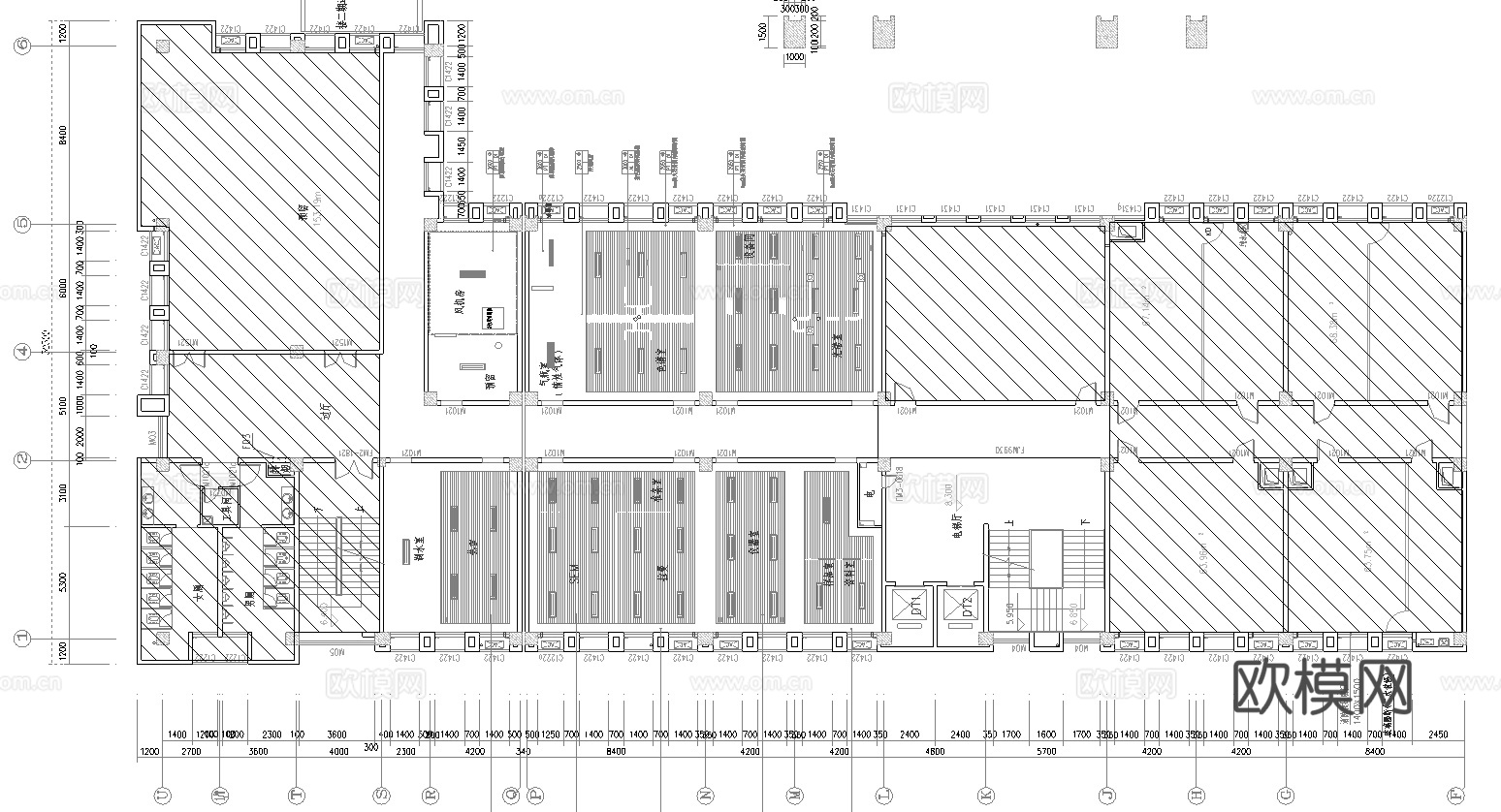 实验室 最新平面施工图合集cad施工图