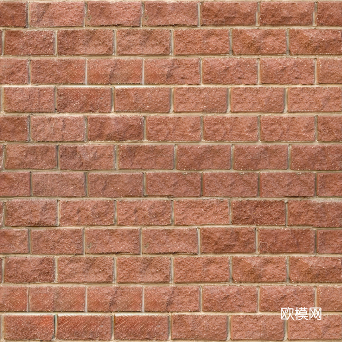 红砖墙面-红砖错缝墙面1920