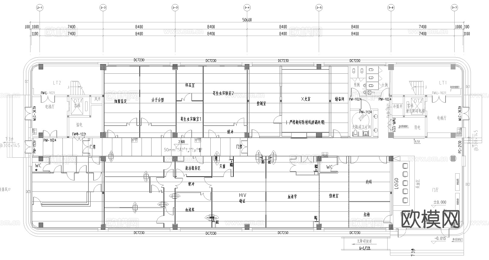实验室 最新平面施工图合集cad施工图