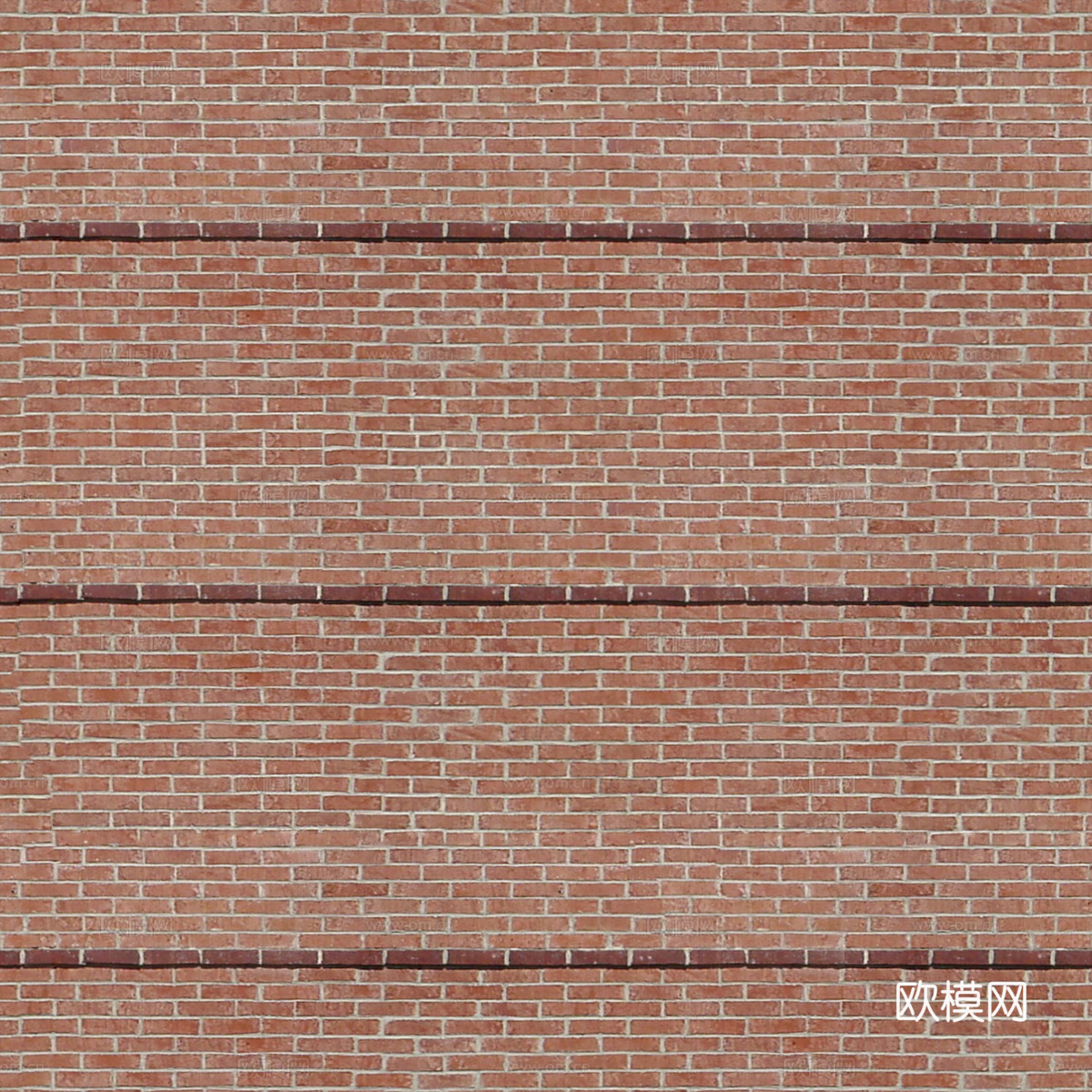 红砖墙面-红砖错缝墙面2079