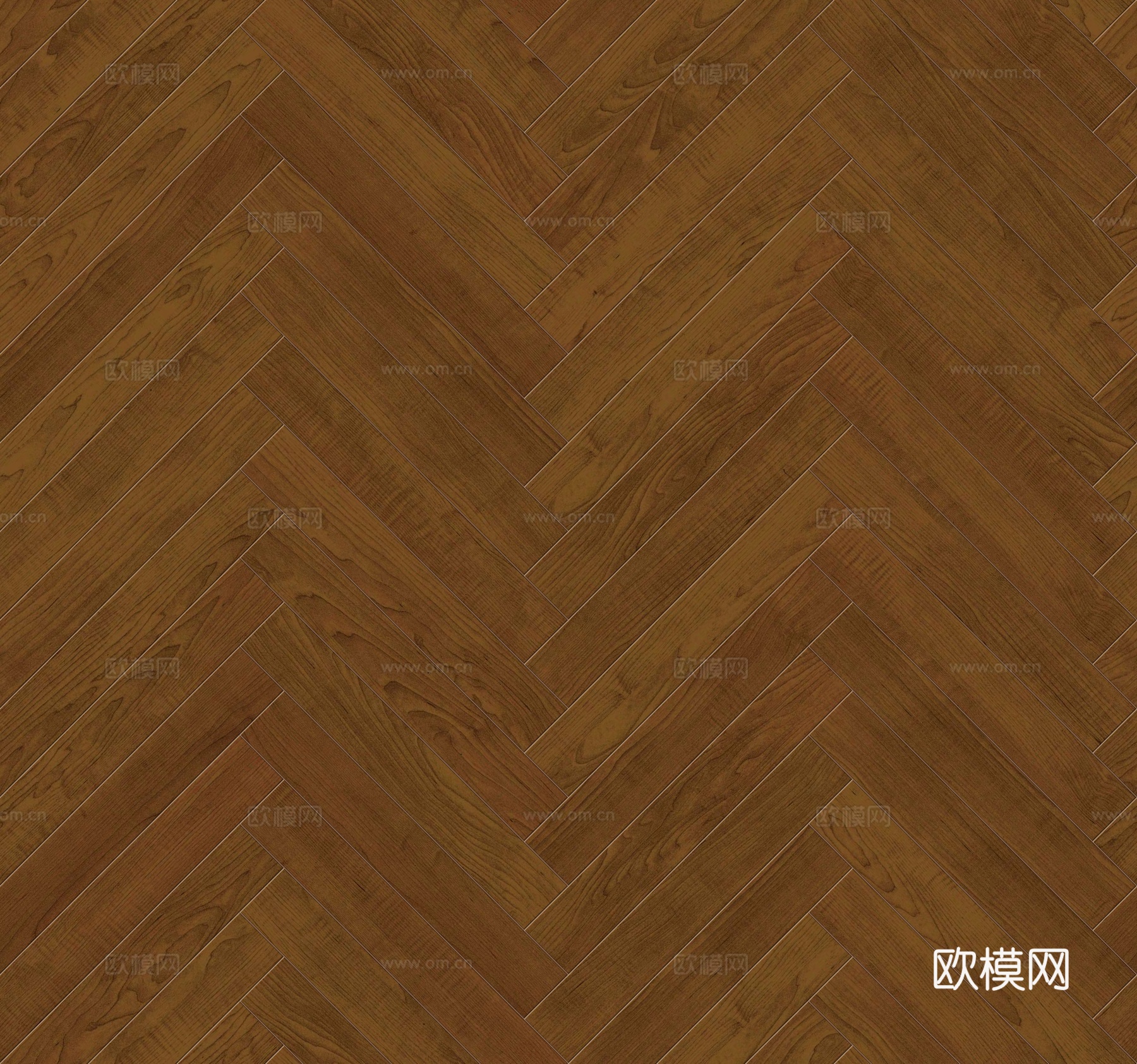 鱼骨纹错缝原木色实木地板153下载