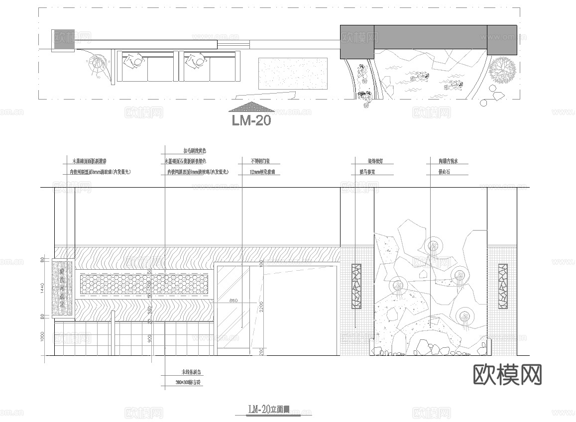 1000平电竞网咖 最新全套施工图cad施工图