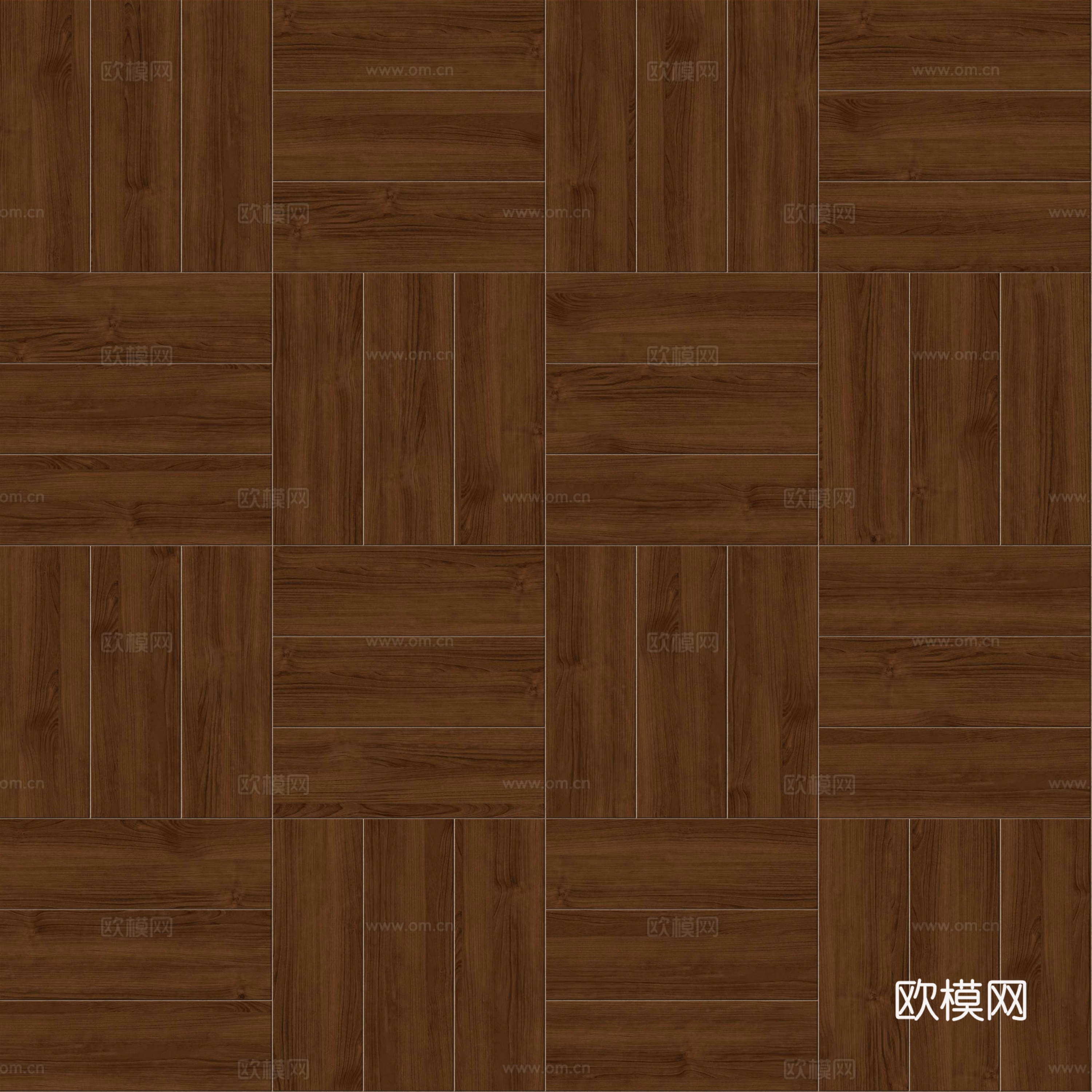 席纹拼花原木色实木地板75