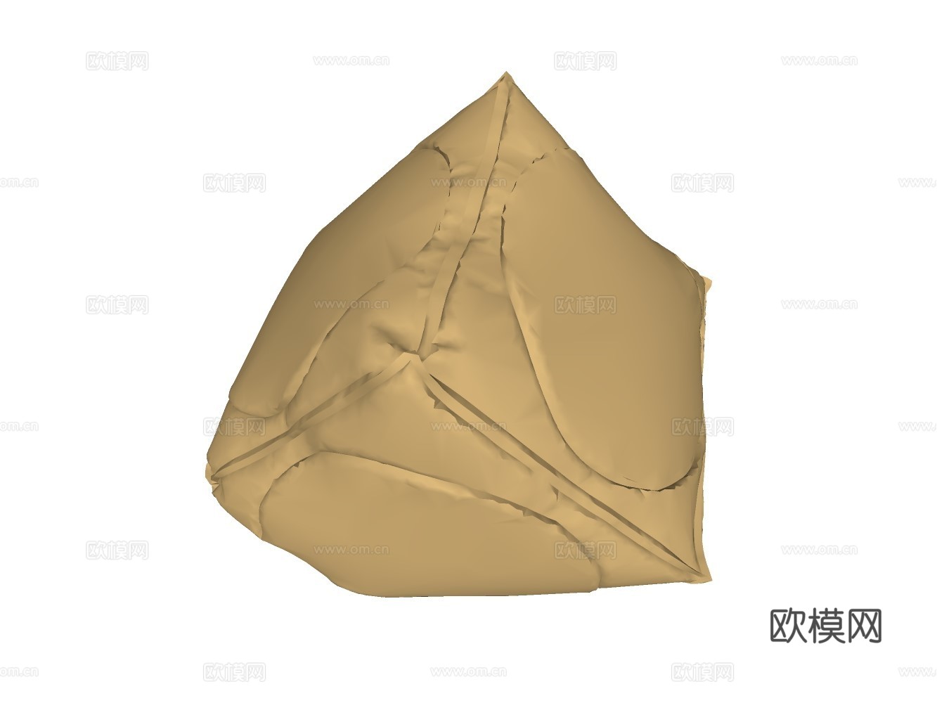 懒人沙发su模型