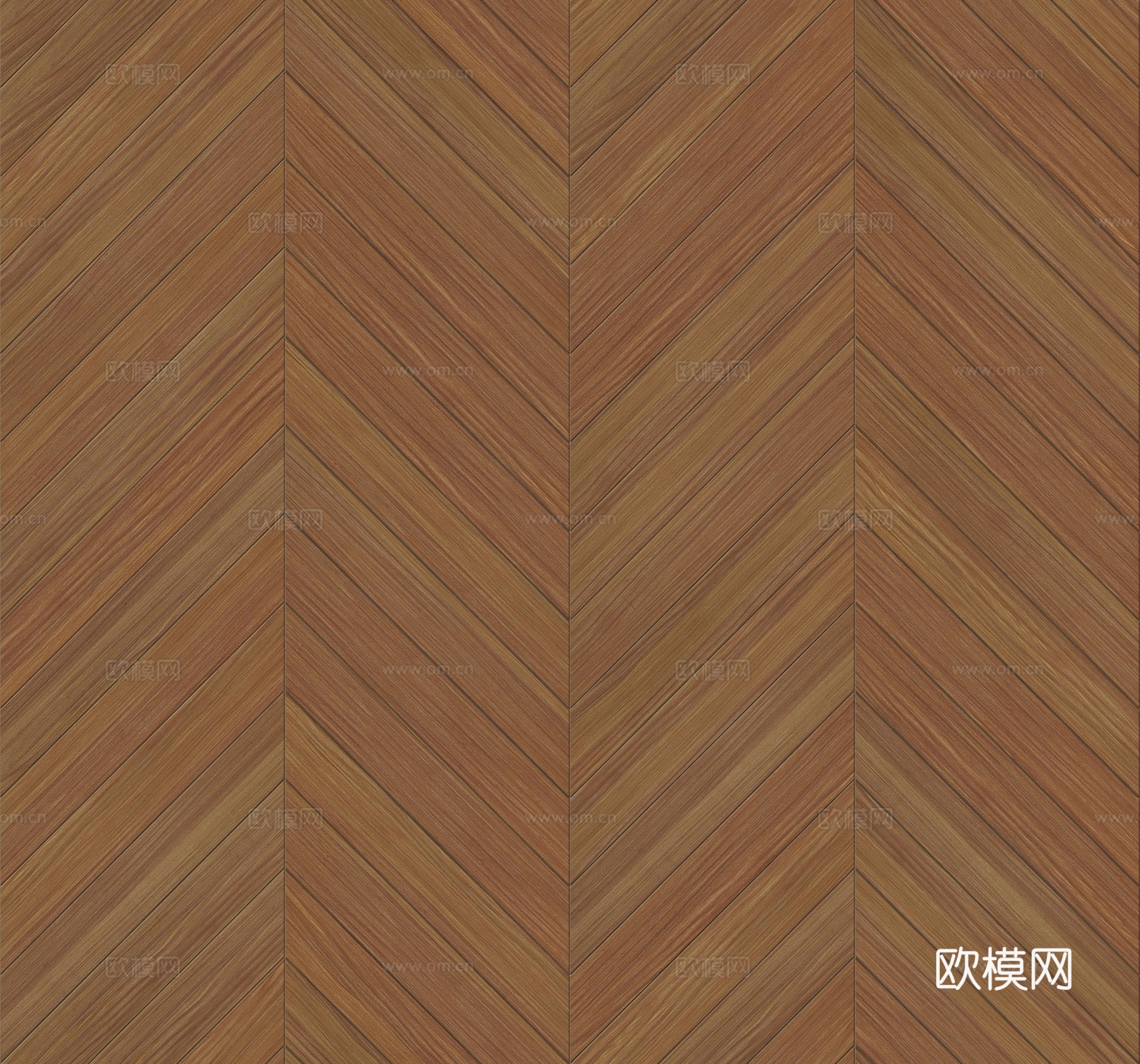 鱼骨纹齐缝原木色实木地板40