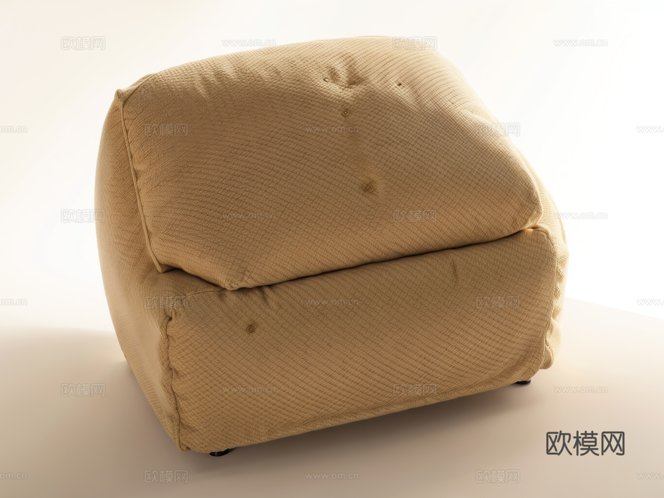 懒人沙发su模型