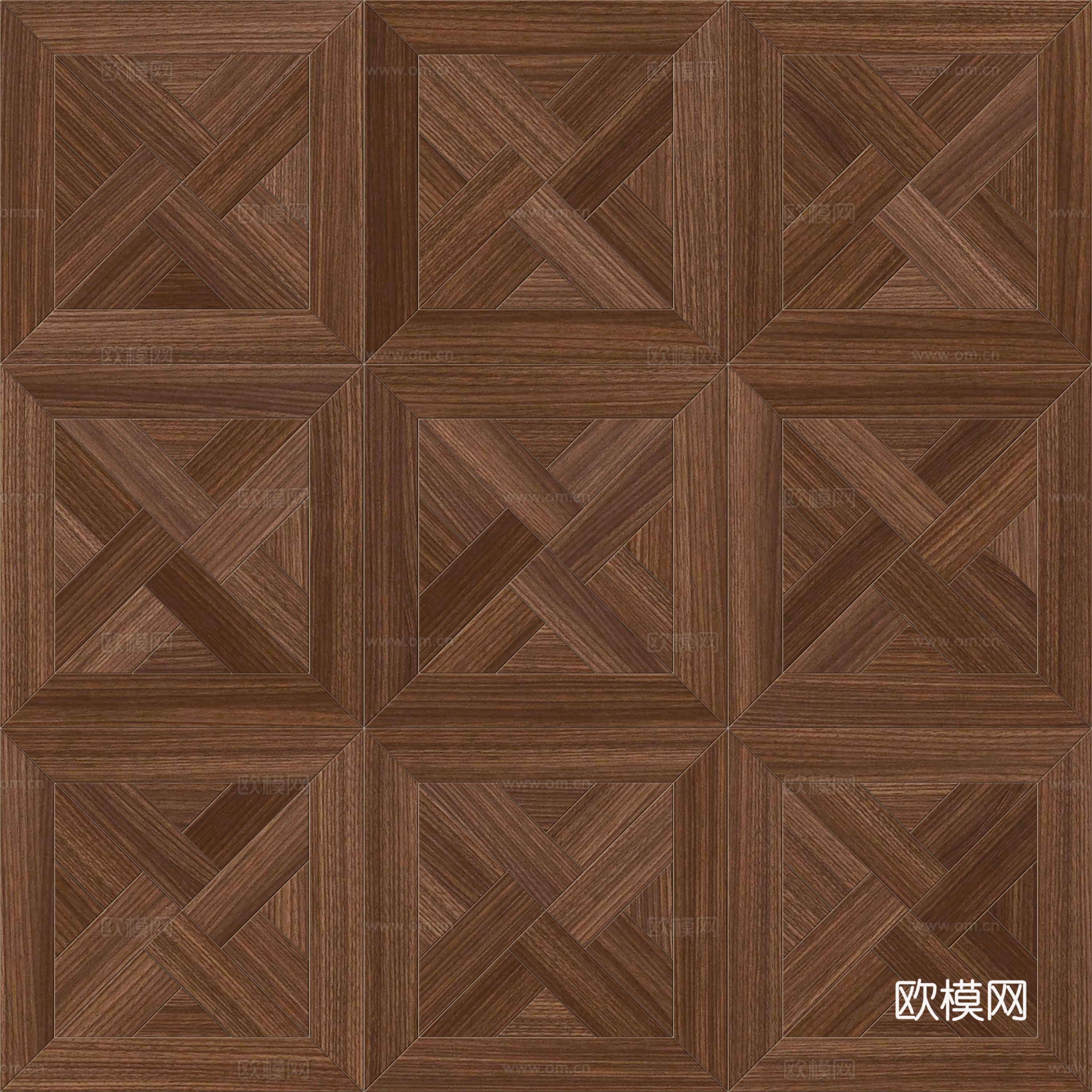 三角形风车拼花原木色实木地板58下载