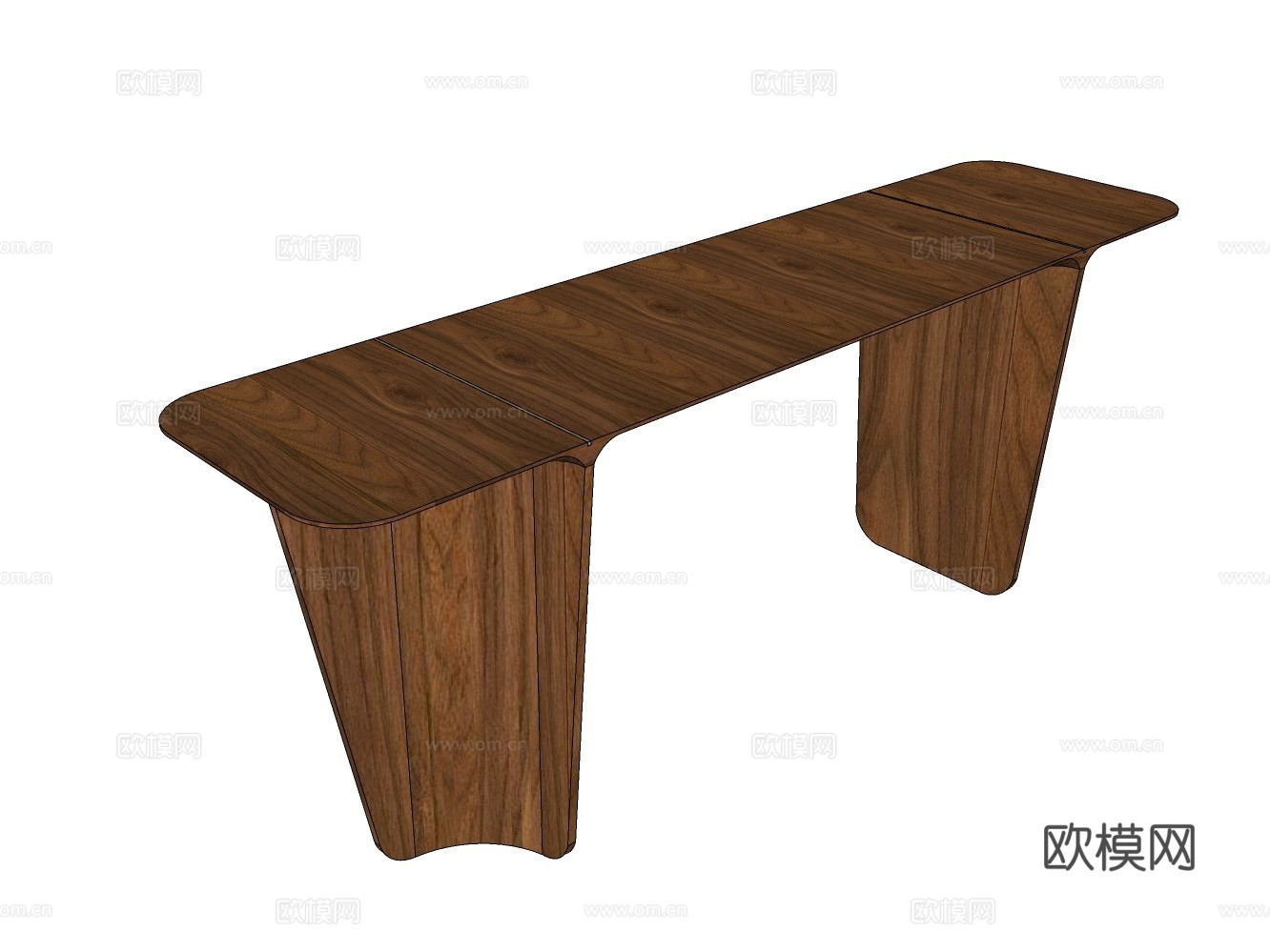 民宿风桌子su模型