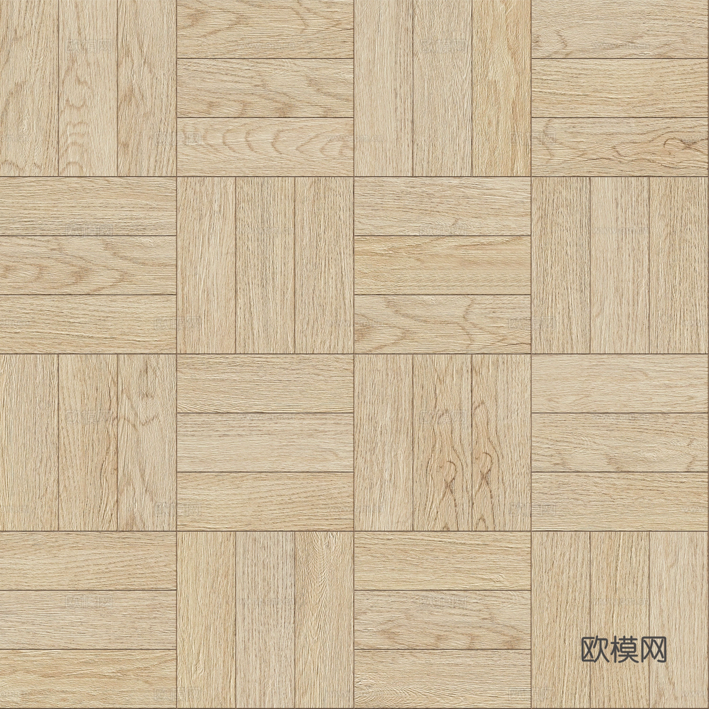 席纹拼花原木色实木地板29