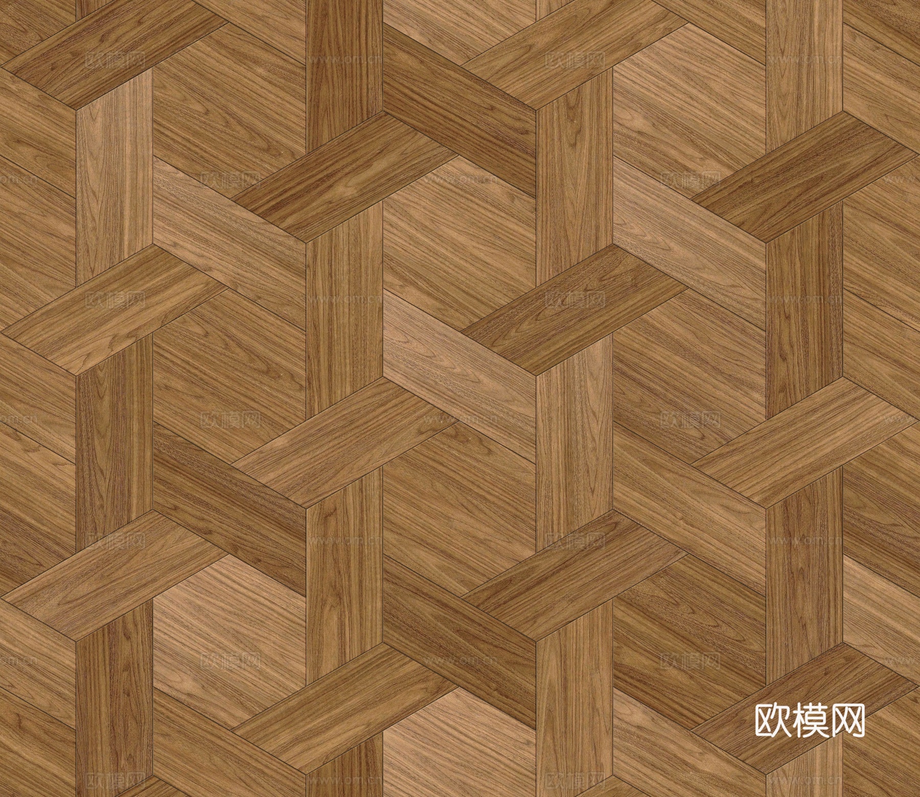 六边形拼花原木色实木地板1