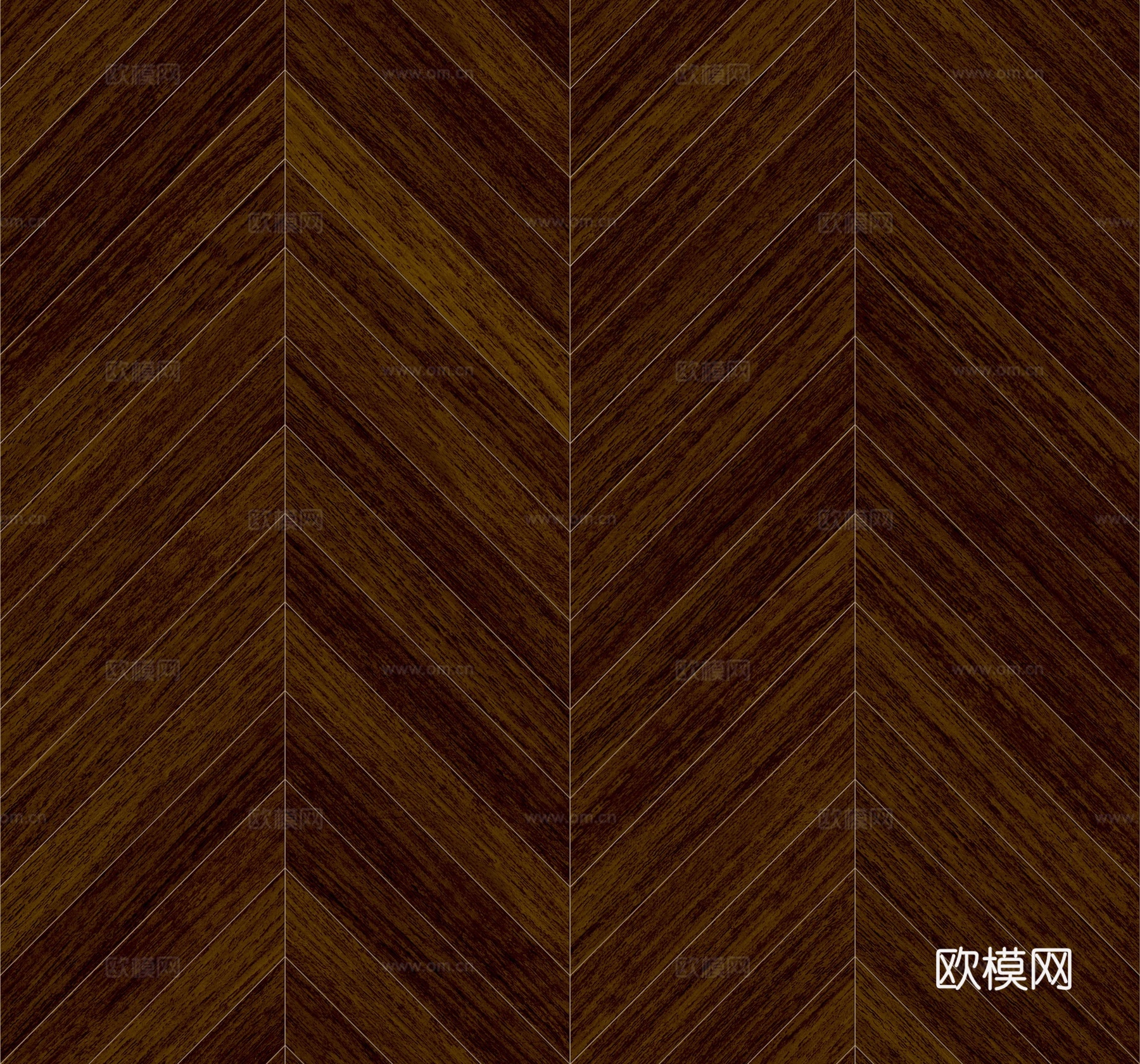 鱼骨纹齐缝原木色实木地板116下载