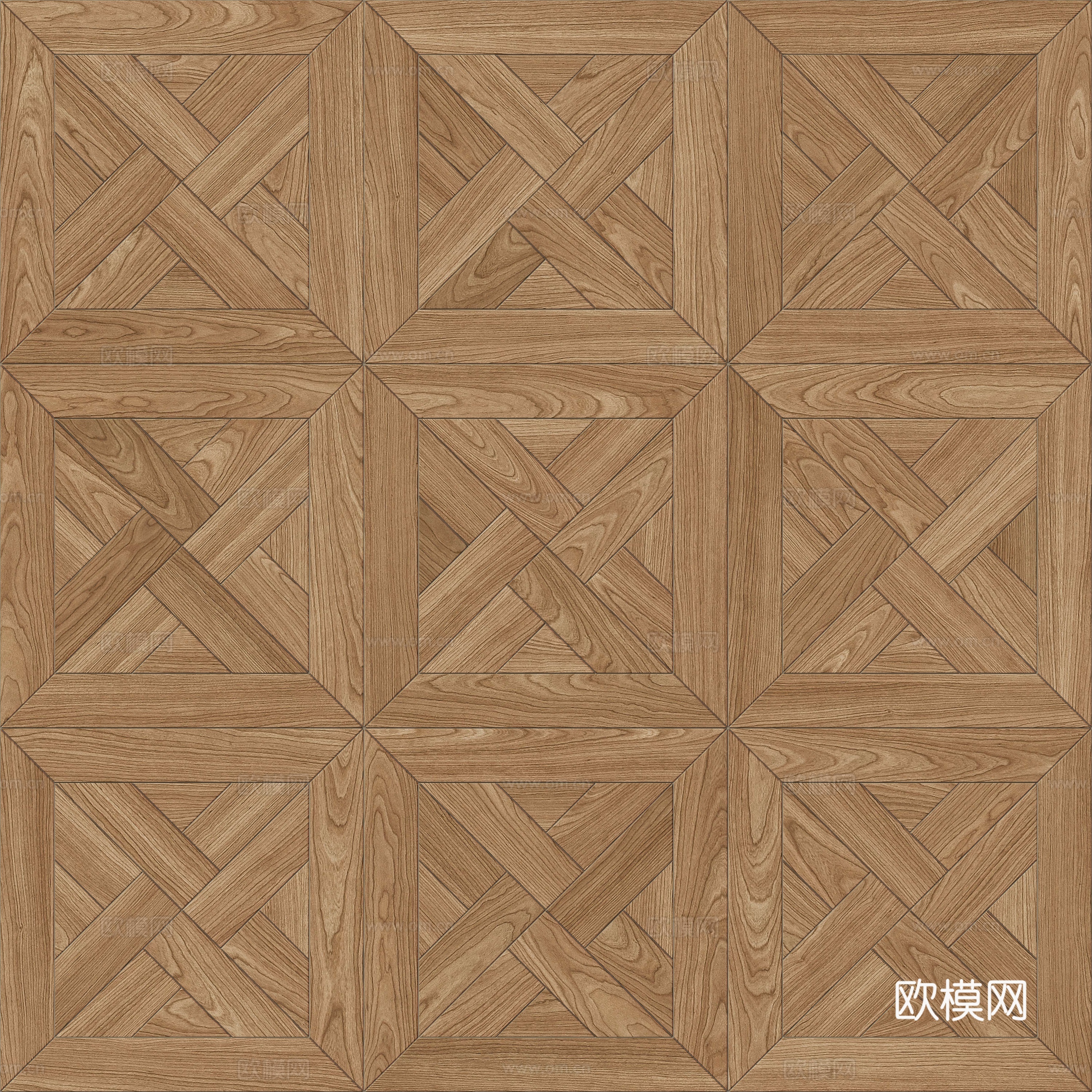 三角形风车拼花原木色实木地板6下载