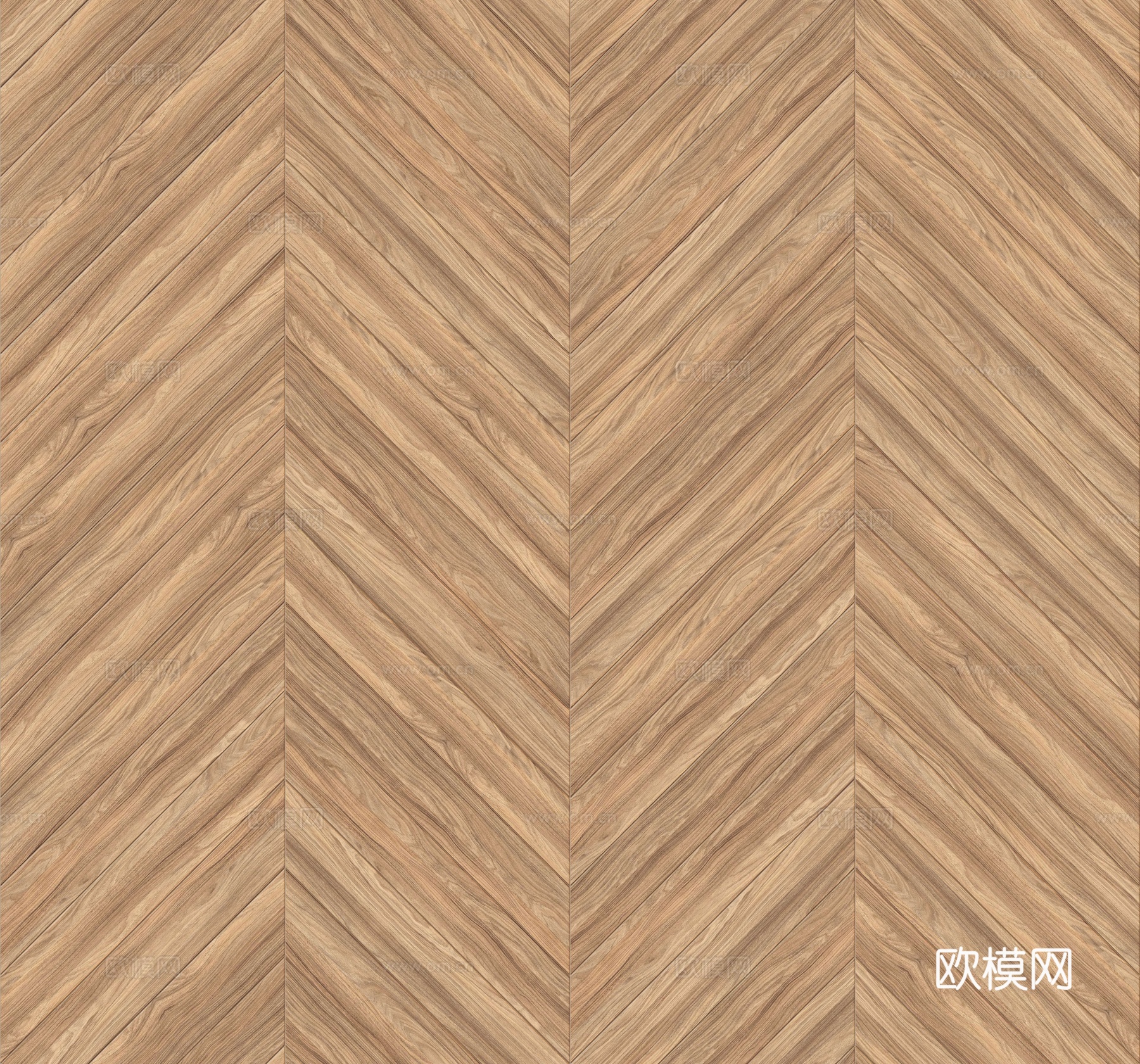 鱼骨纹齐缝原木色实木地板180下载