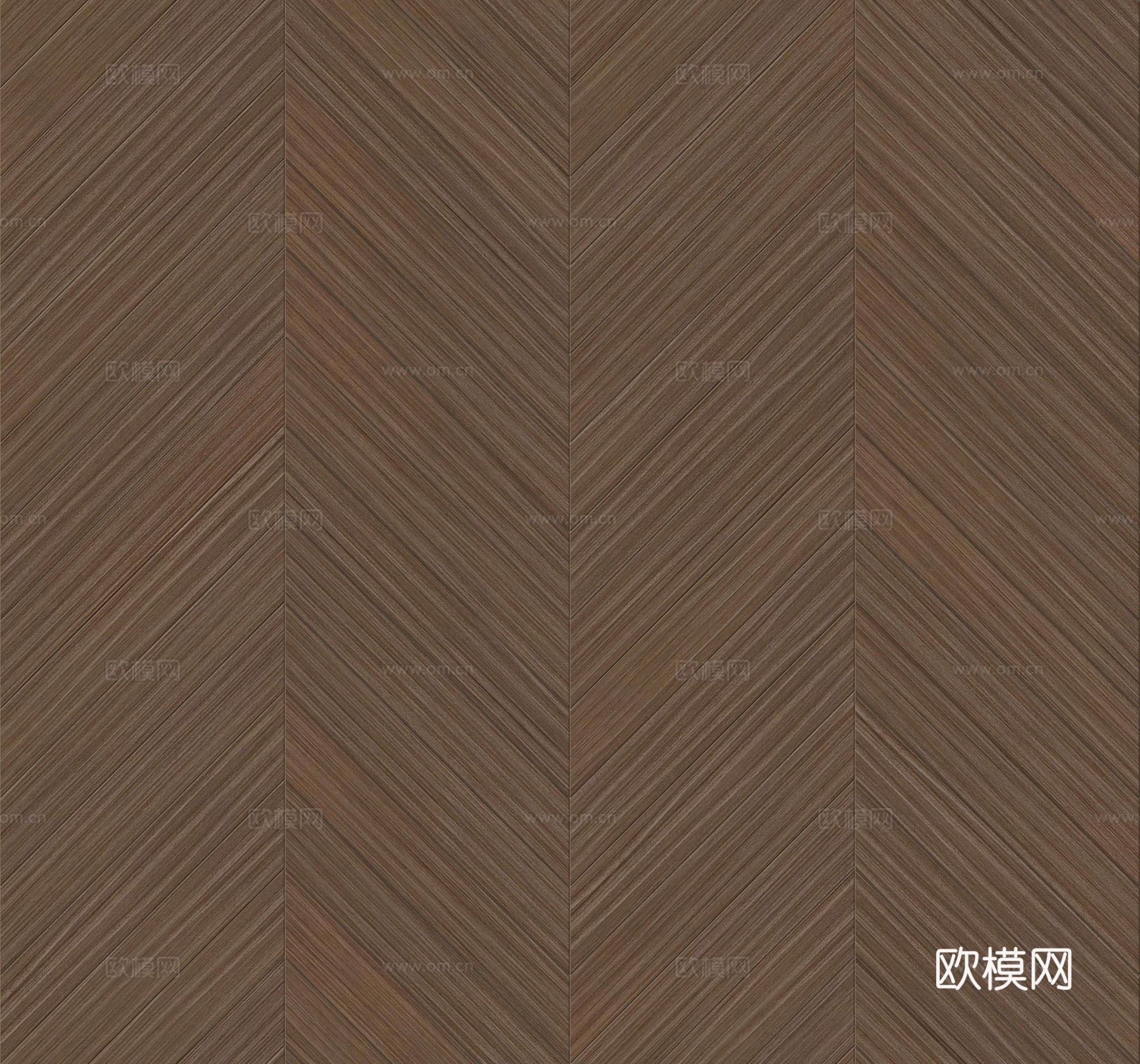 鱼骨纹齐缝原木色实木地板38