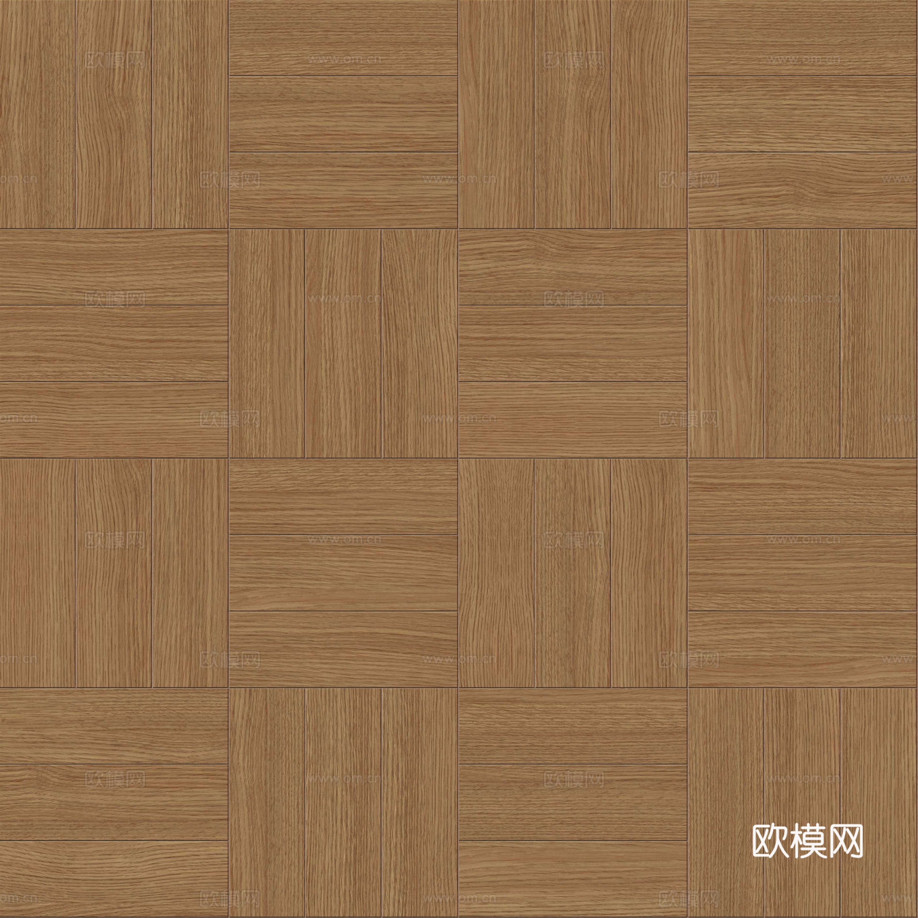 席纹拼花原木色实木地板36