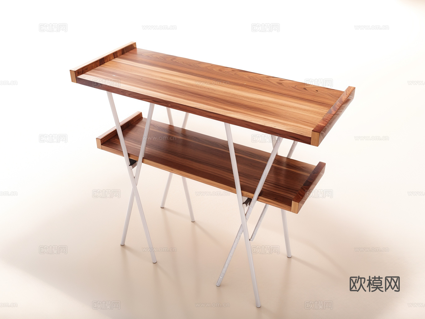 民宿风桌子su模型