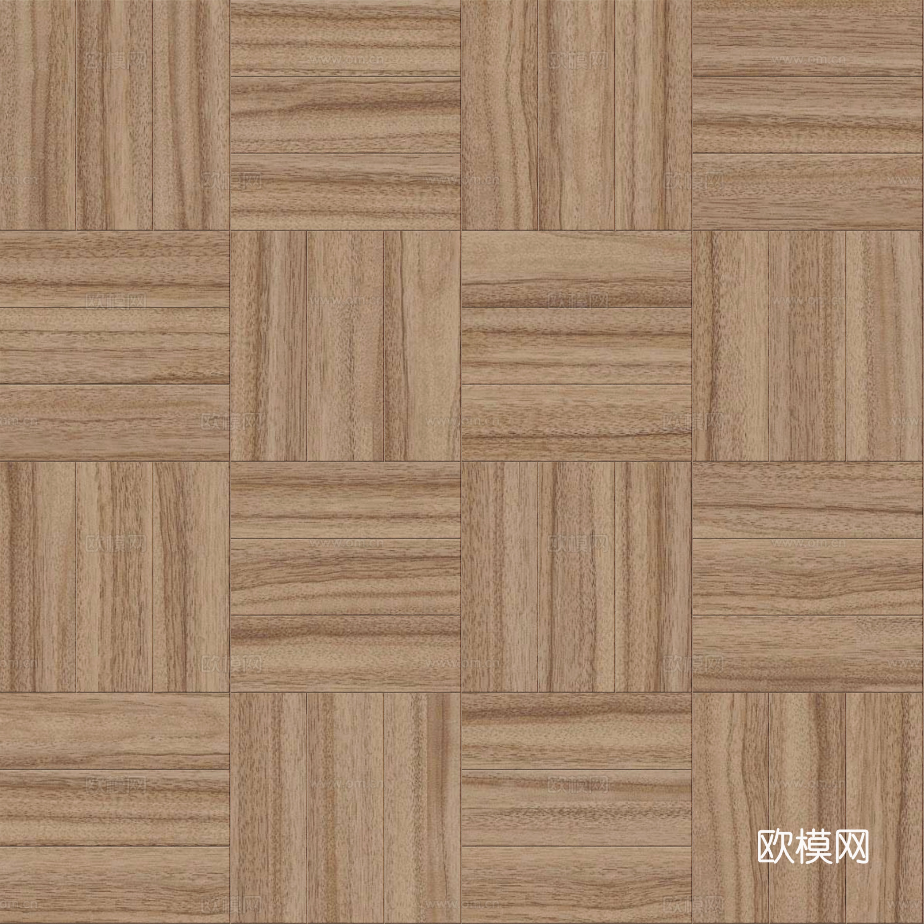 席纹拼花原木色实木地板15