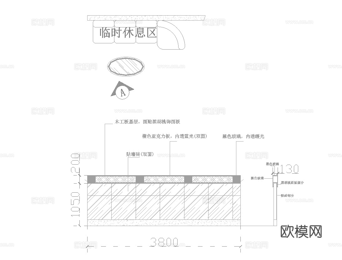 600平电竞网咖 最新全套施工图cad施工图