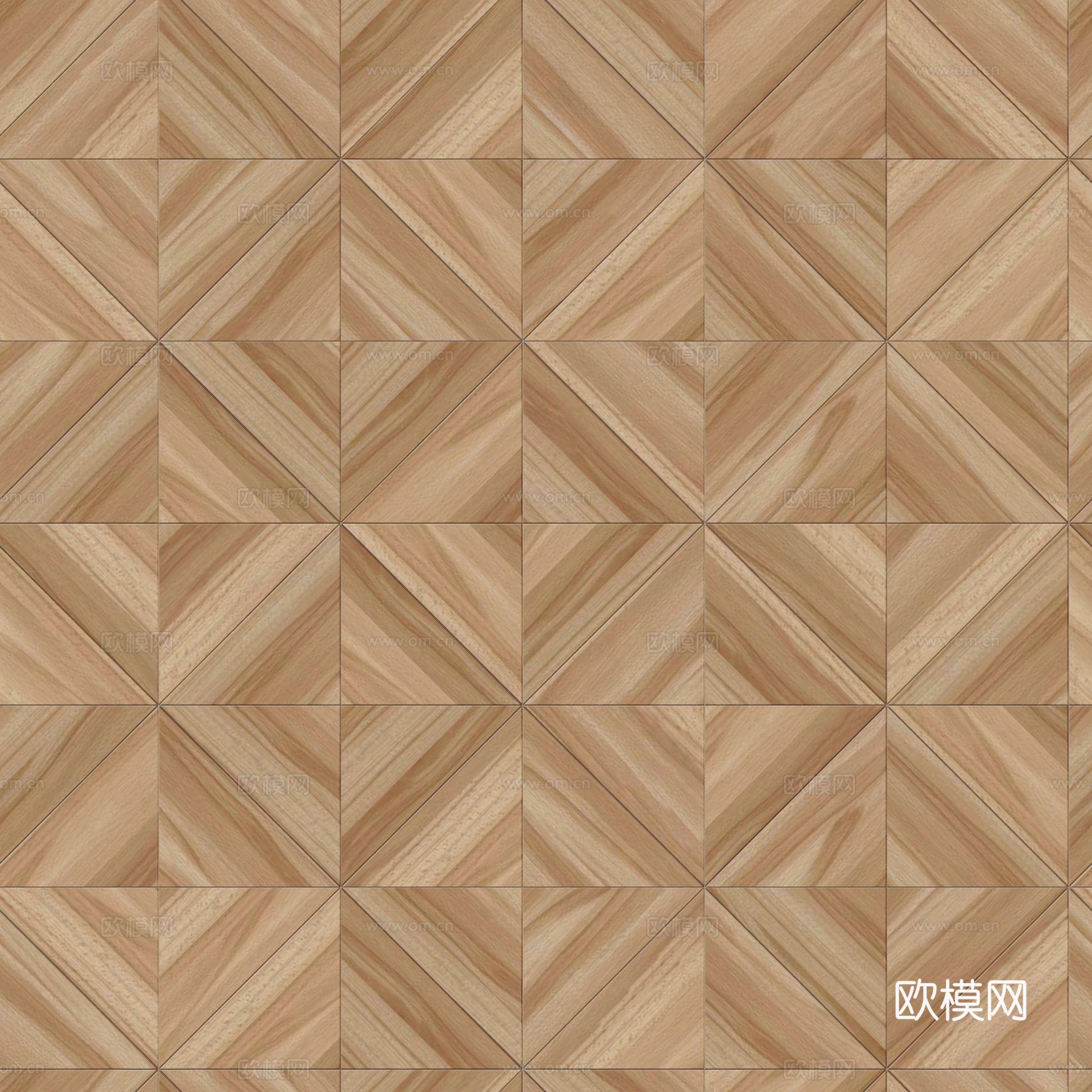 三角形拼花原木色实木地板84下载