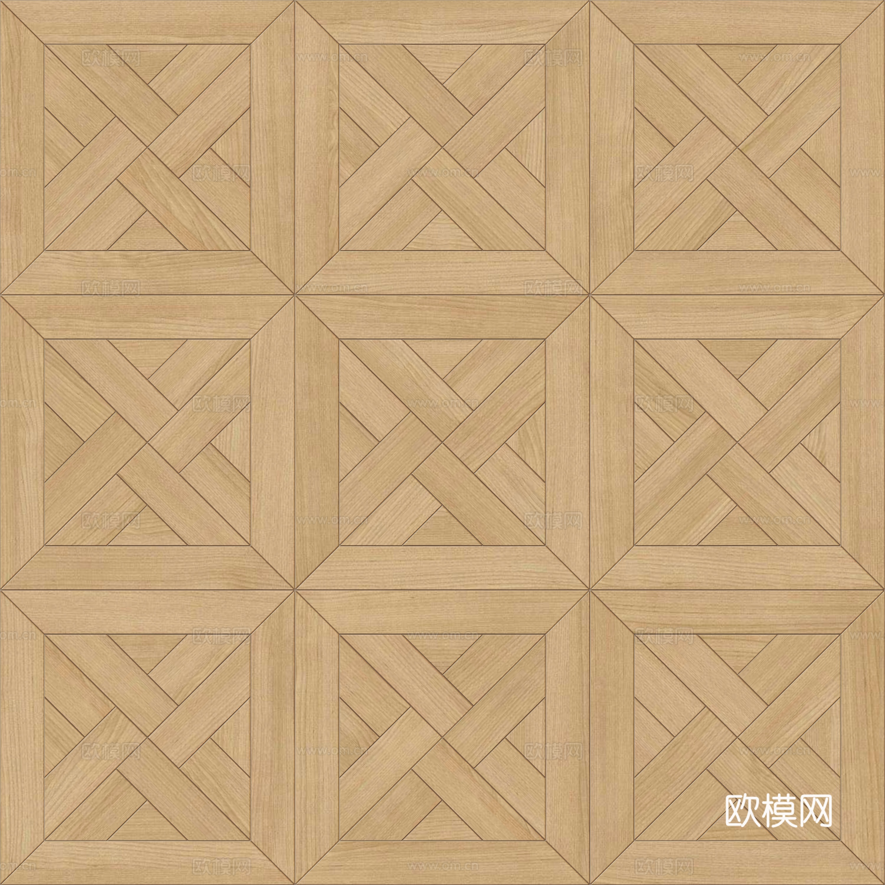 三角形风车拼花原木色实木地板21下载